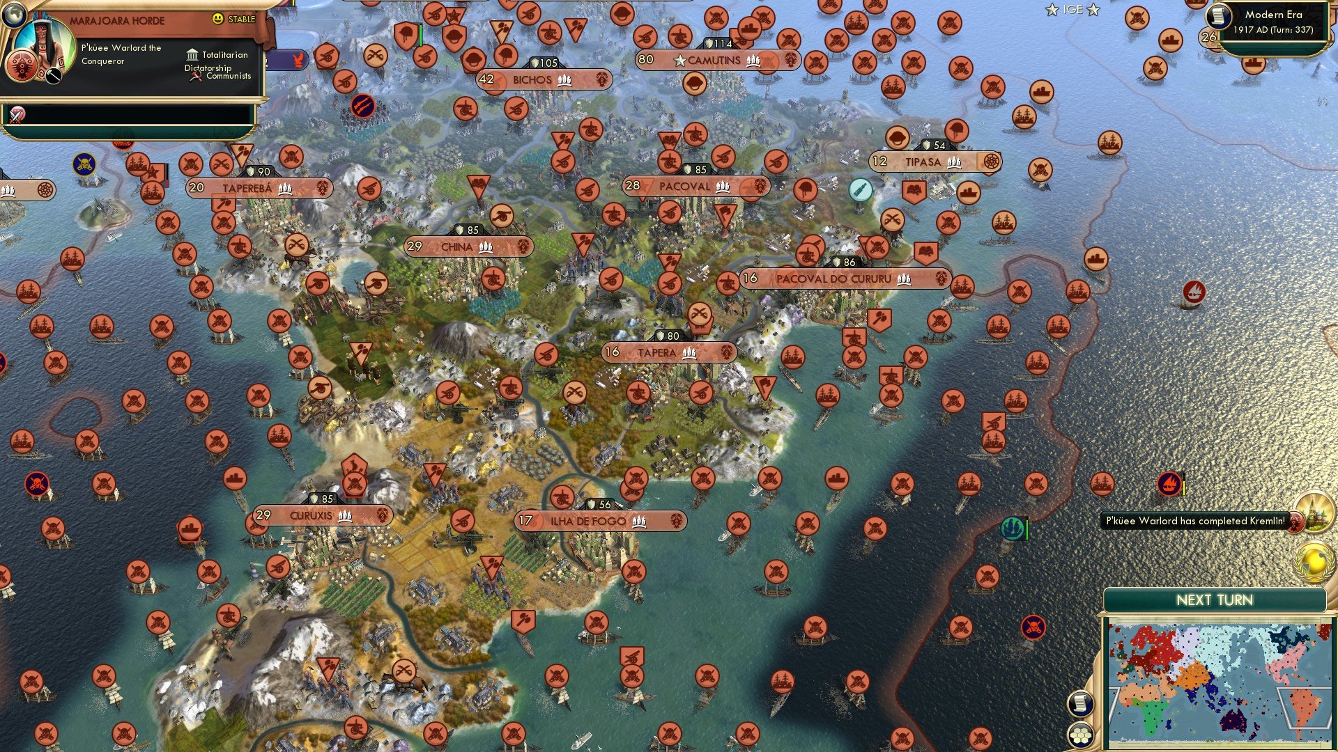 CBR In-Game Screenshot of Commissarajoara