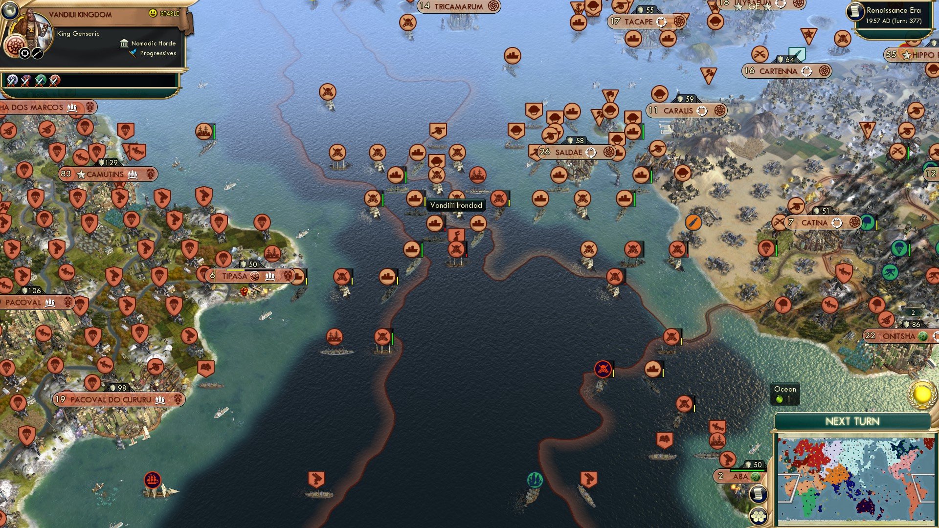 CBR In-Game Screenshot of Return of the Atlantic Kings