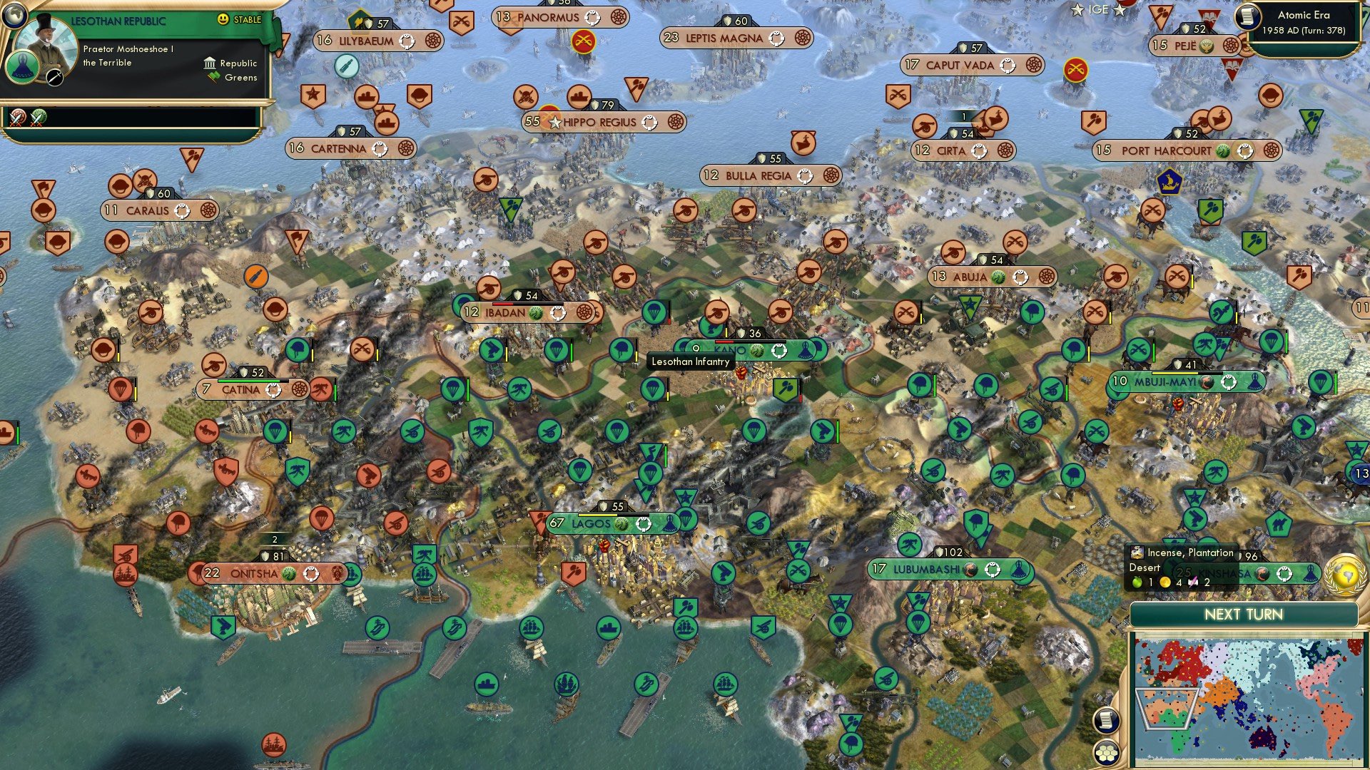 CBR In-Game Screenshot of Kano K.O.