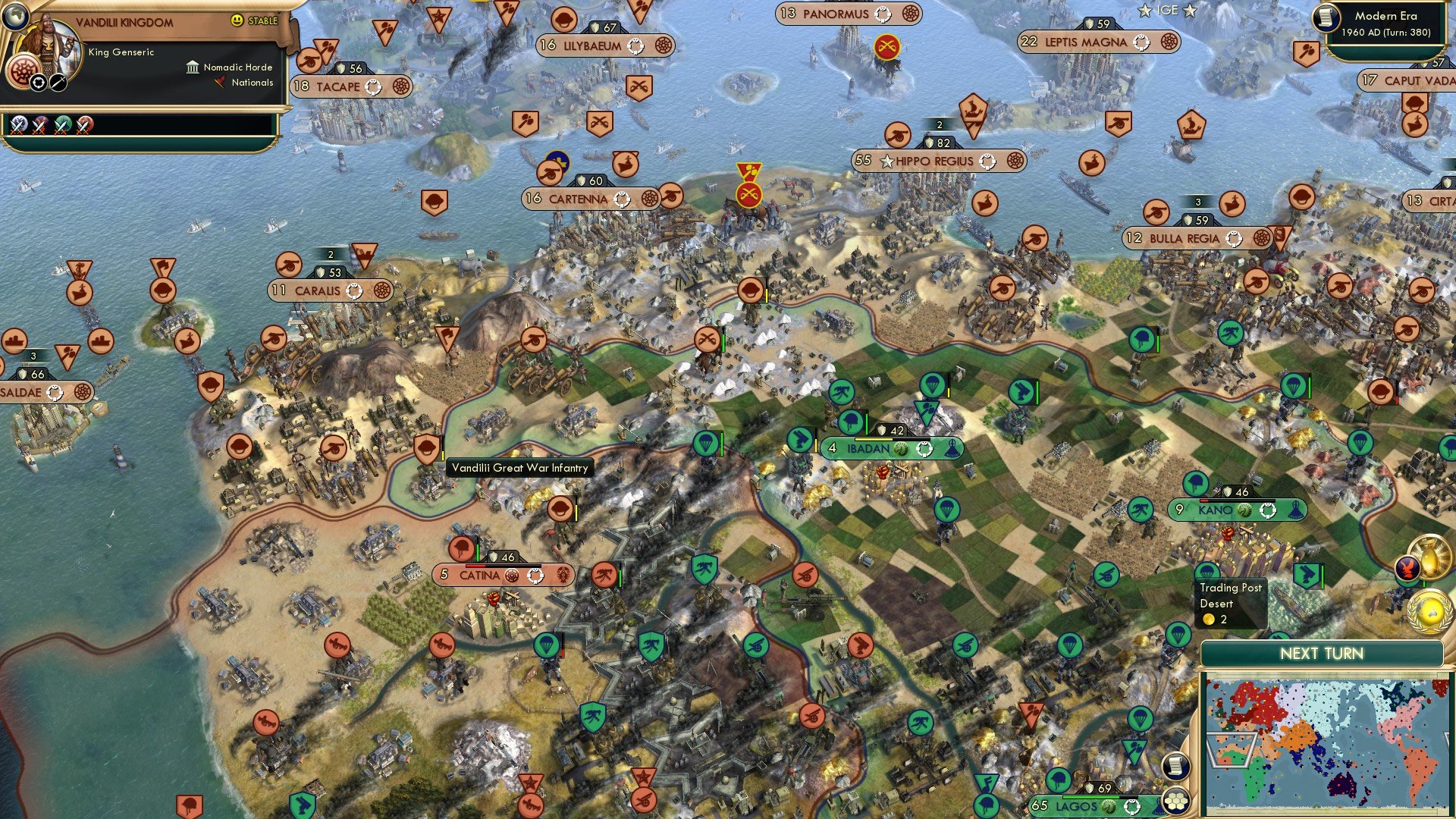 CBR In-Game Screenshot of Marajo March