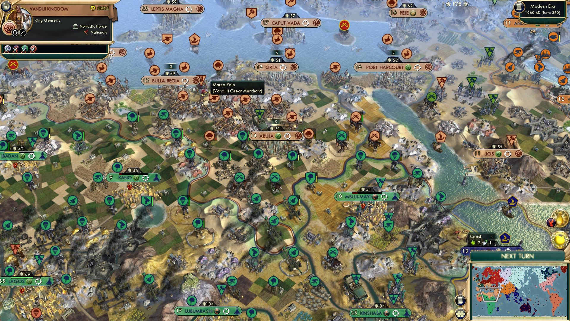 CBR In-Game Screenshot of Now Flying Vandal Airlines