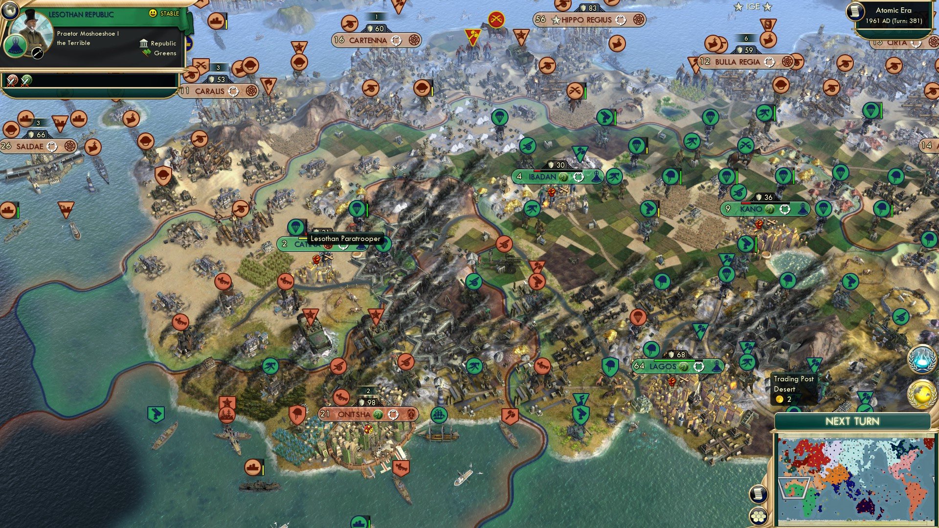 CBR In-Game Screenshot of Lesothan Lock-Out