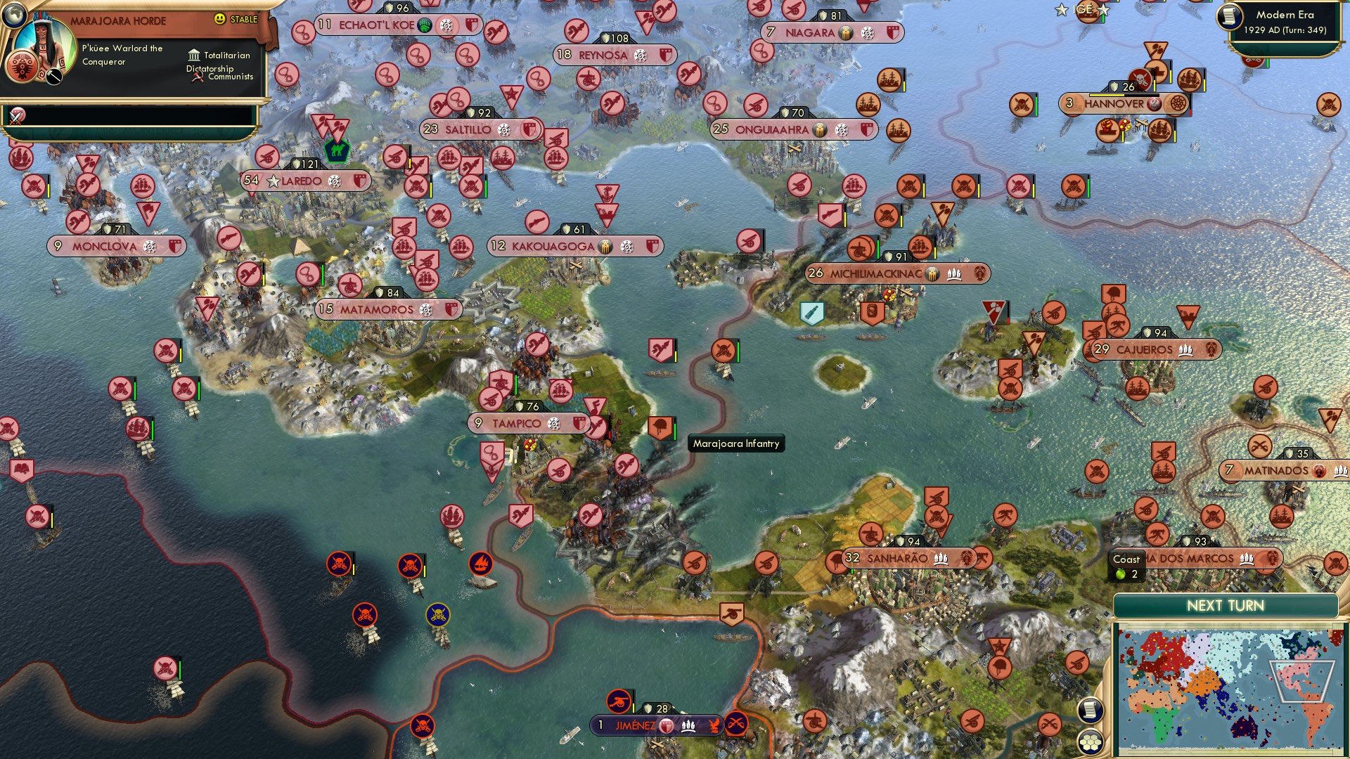 CBR In-Game Screenshot of Big Guns, Small Pass