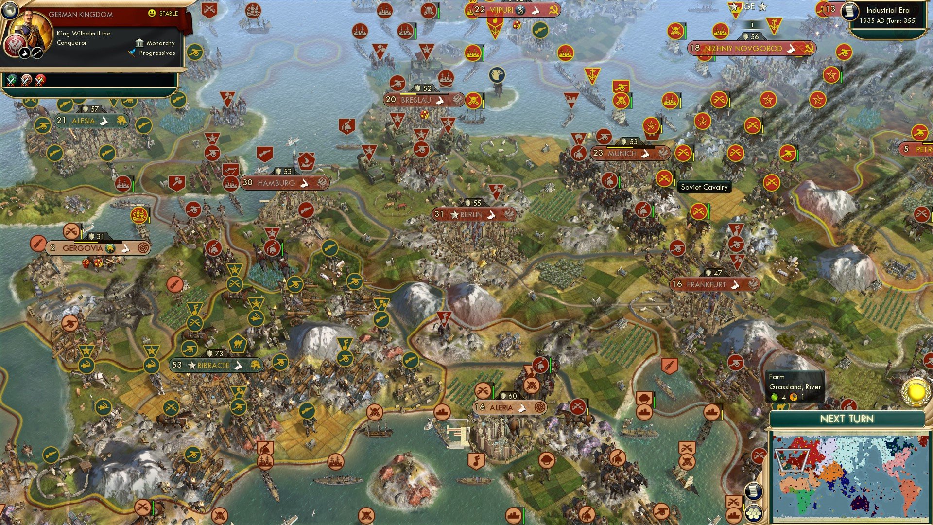 CBR In-Game Screenshot of Closing In