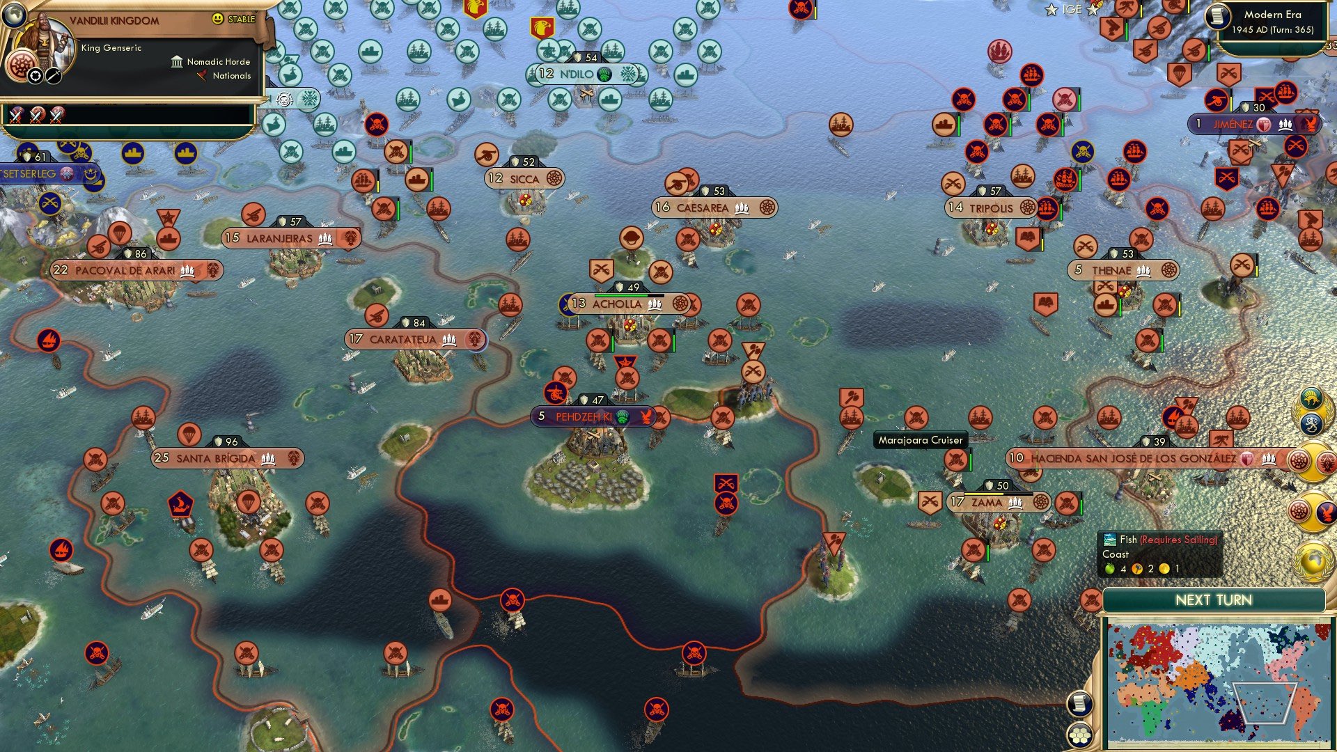 CBR In-Game Screenshot of Pacific Pacifism Backfires