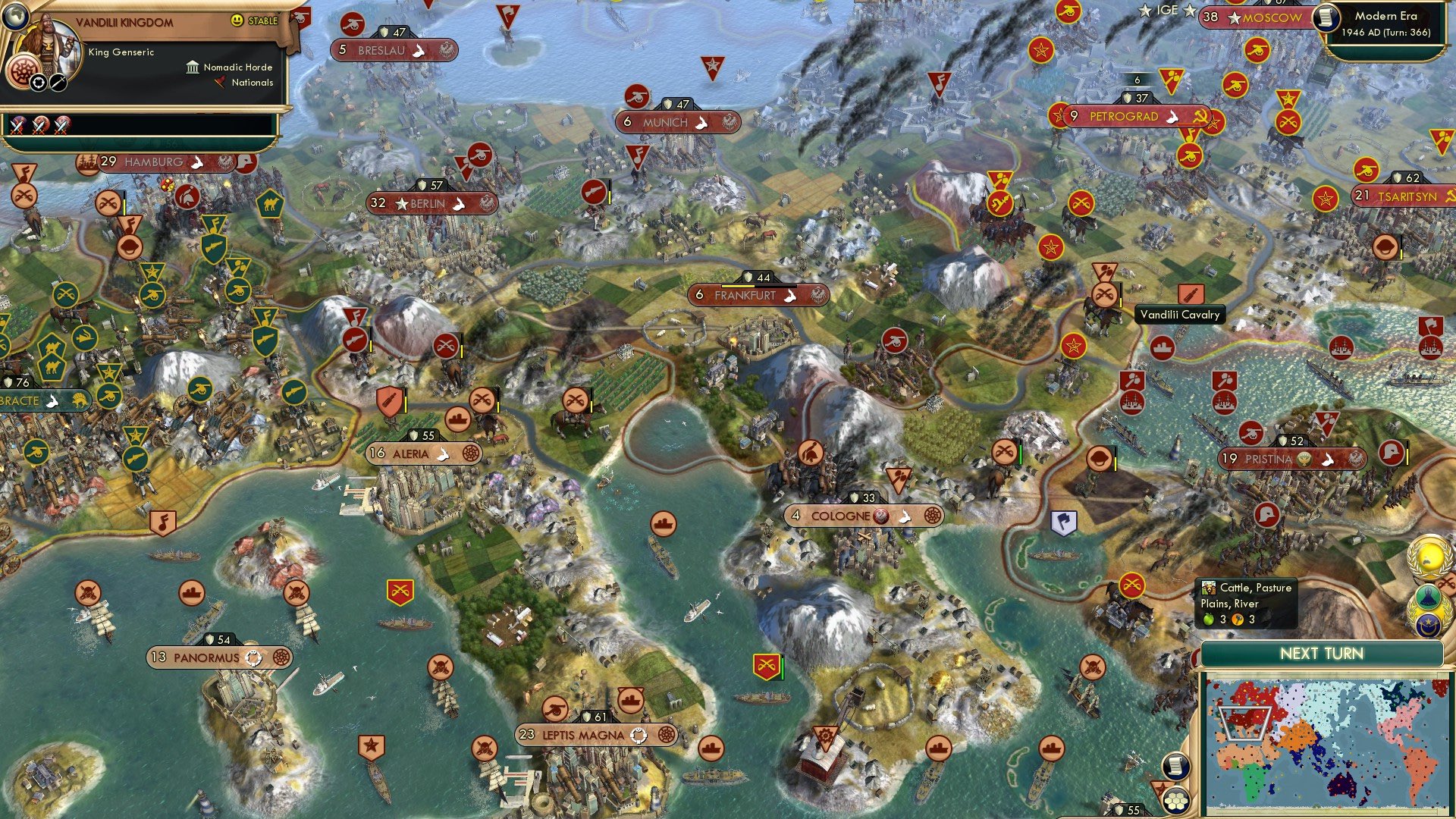 CBR In-Game Screenshot of All Quiet on the Southern Front