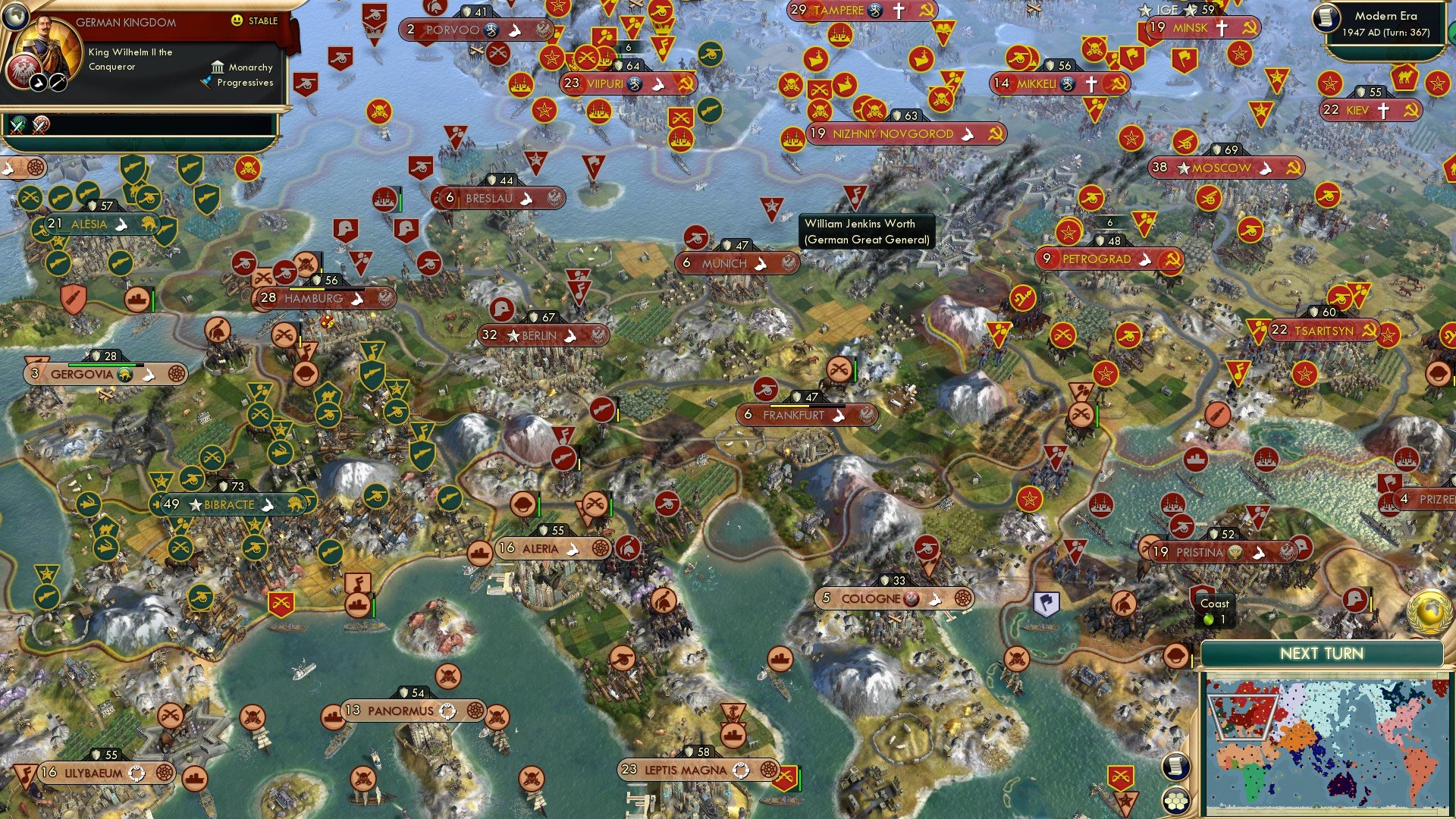 CBR In-Game Screenshot of Imperial… March?