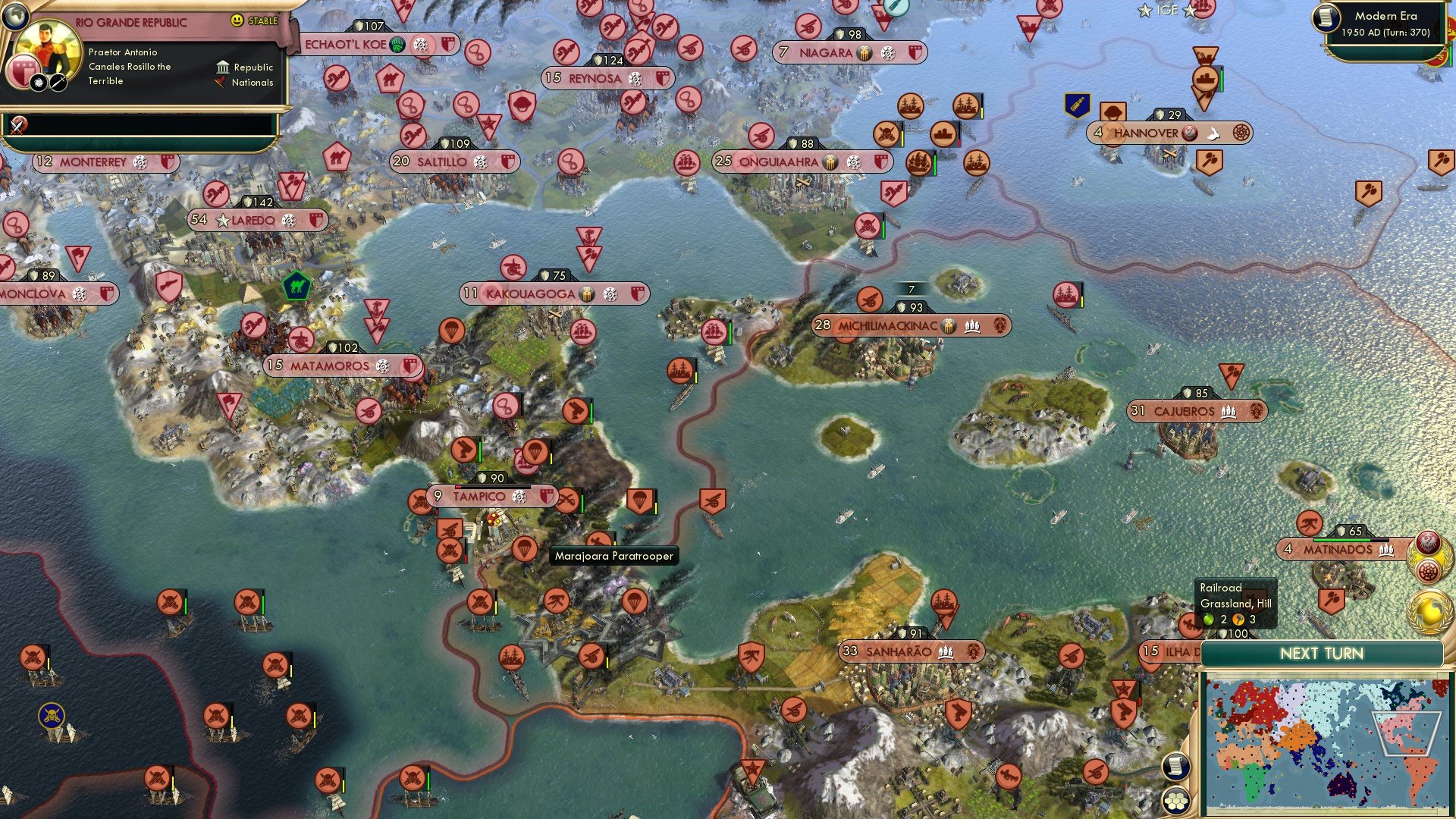 CBR In-Game Screenshot of Mediocre War Infantry