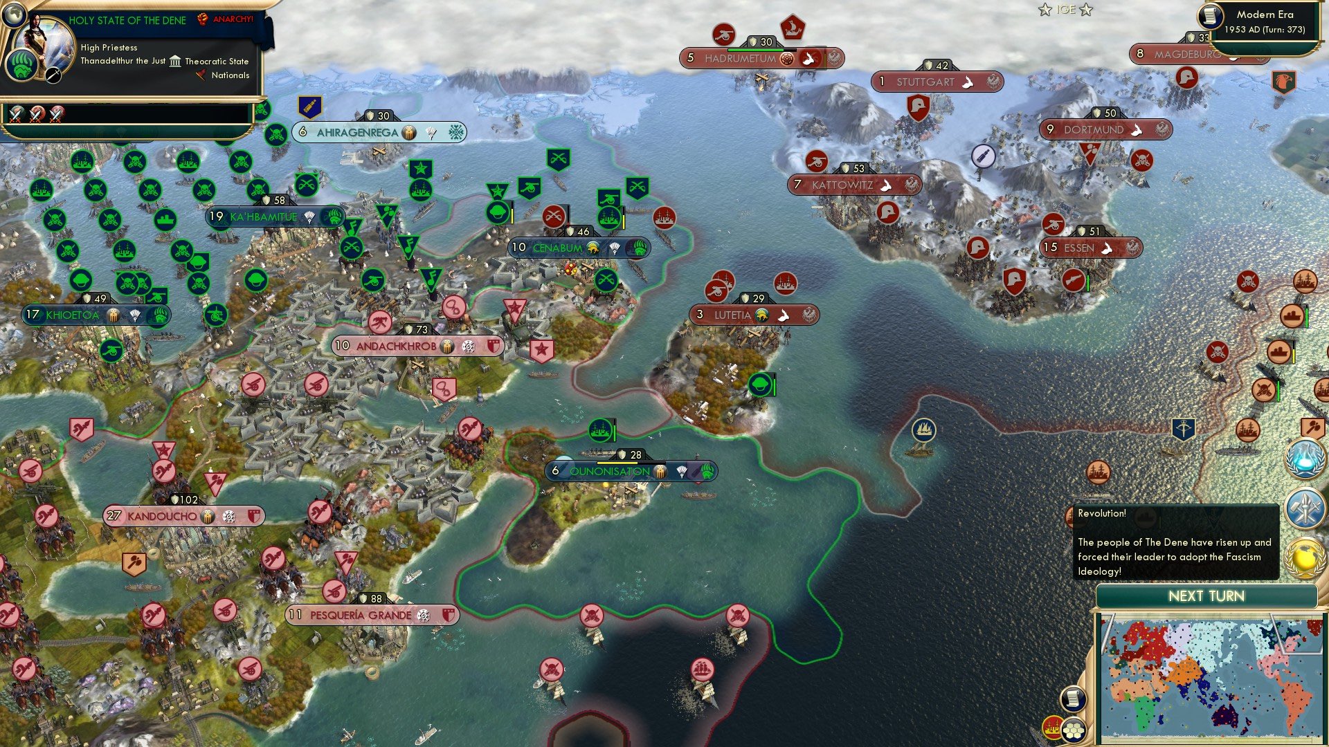 CBR In-Game Screenshot of Thanadelthur the Just Can’t Get a Break