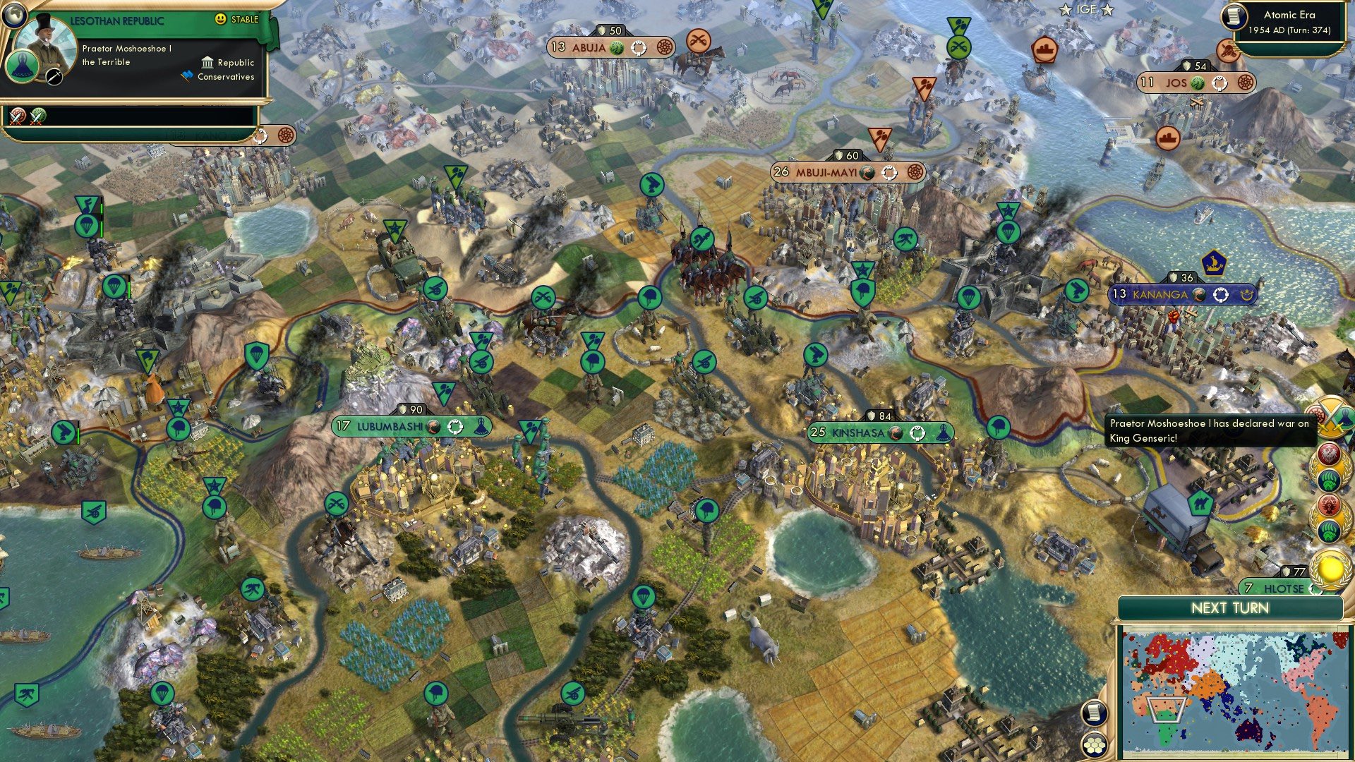 CBR In-Game Screenshot of Africa Awoken