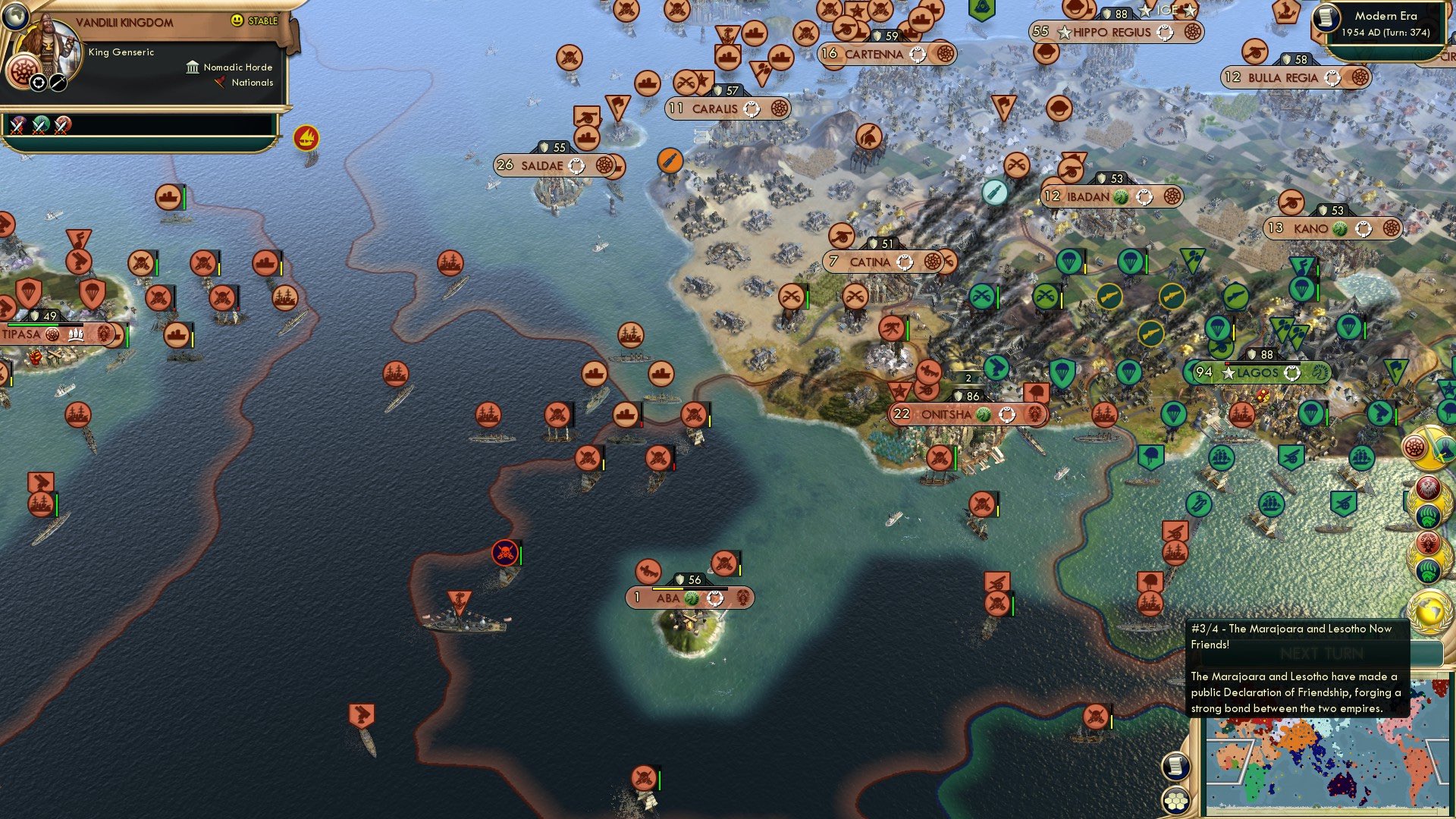 CBR In-Game Screenshot of Kings of the Atlantic… but Not the Sahara