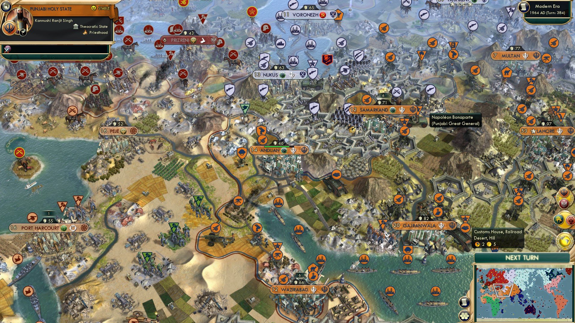 CBR In-Game Screenshot of Peace (in this section of) the Middle East