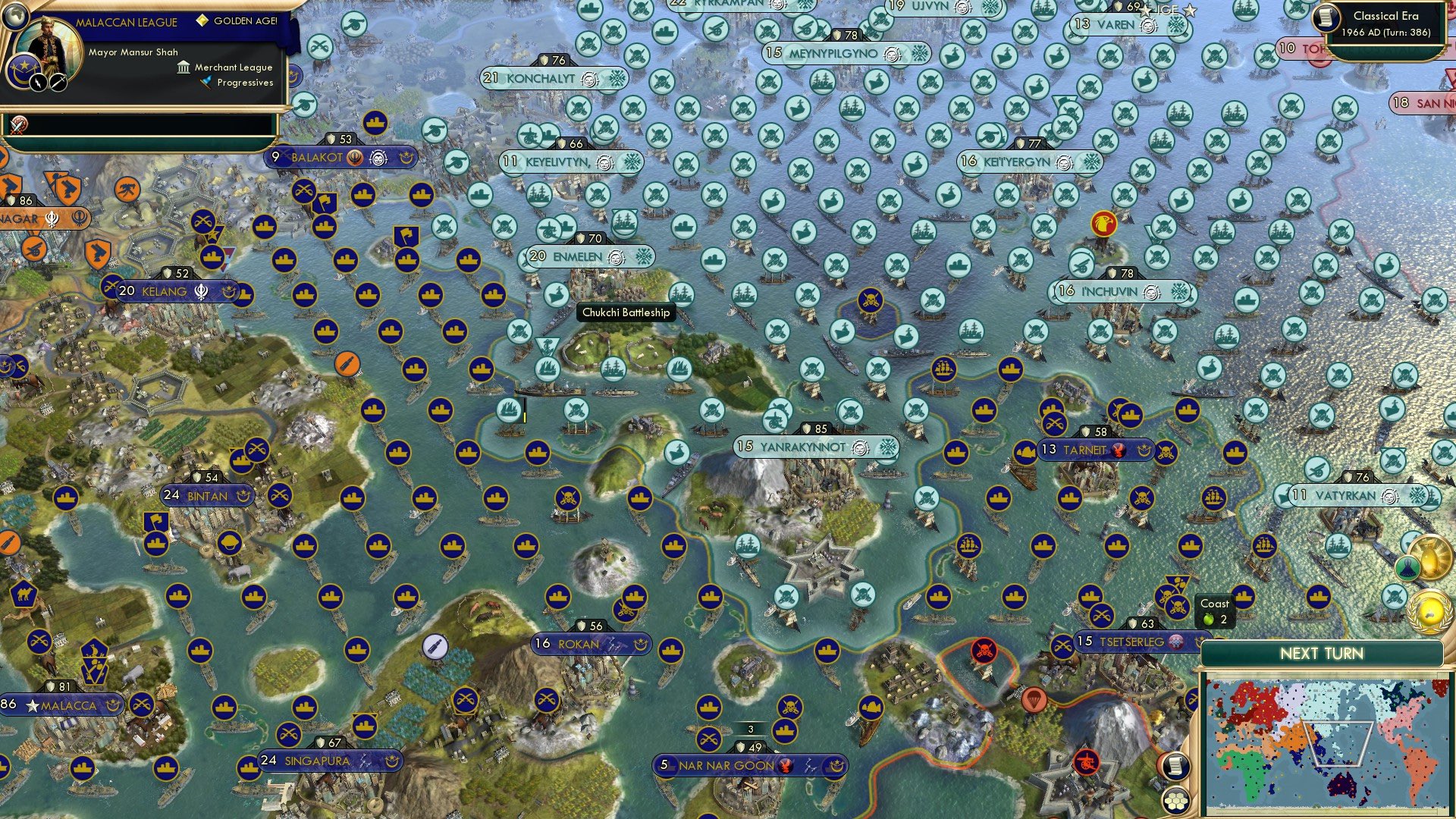 CBR In-Game Screenshot of A Powderkeg on Sea