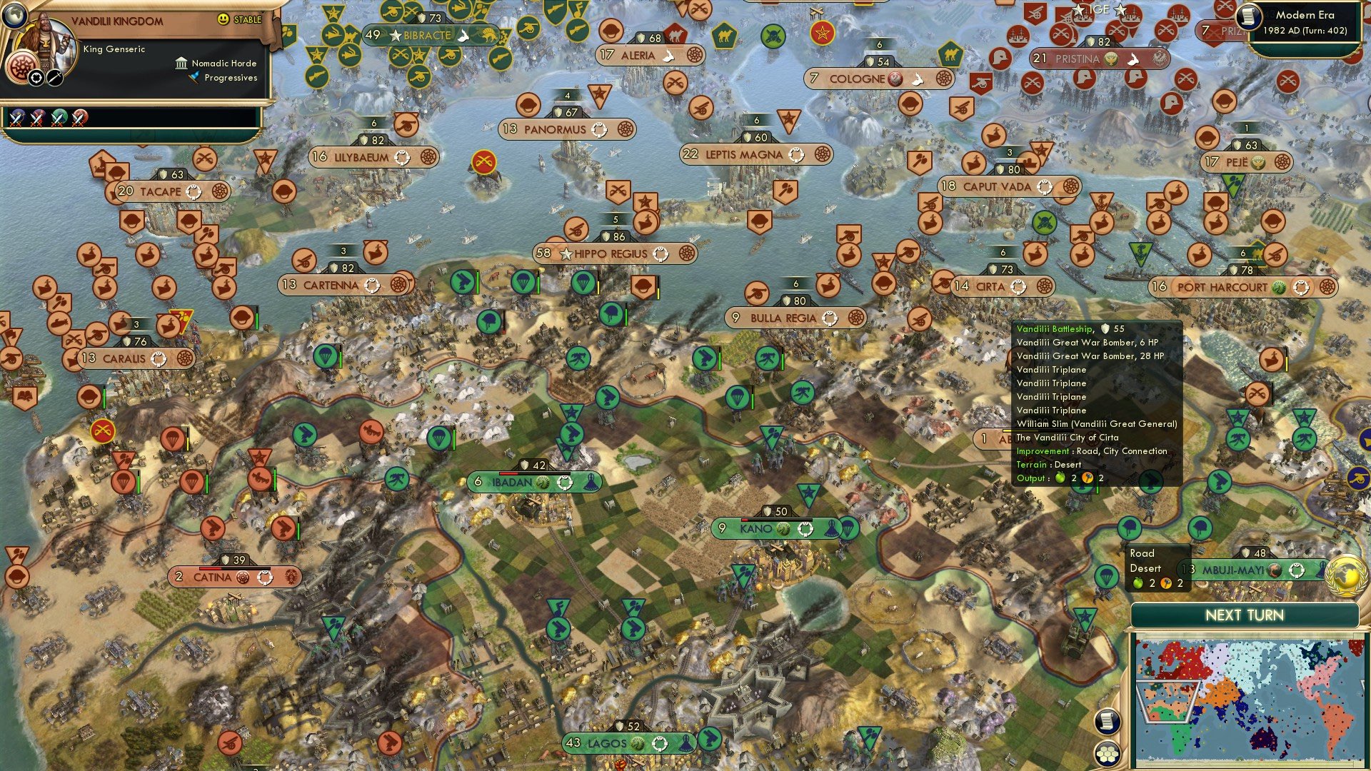 CBR In-Game Screenshot of Open the Fronts!