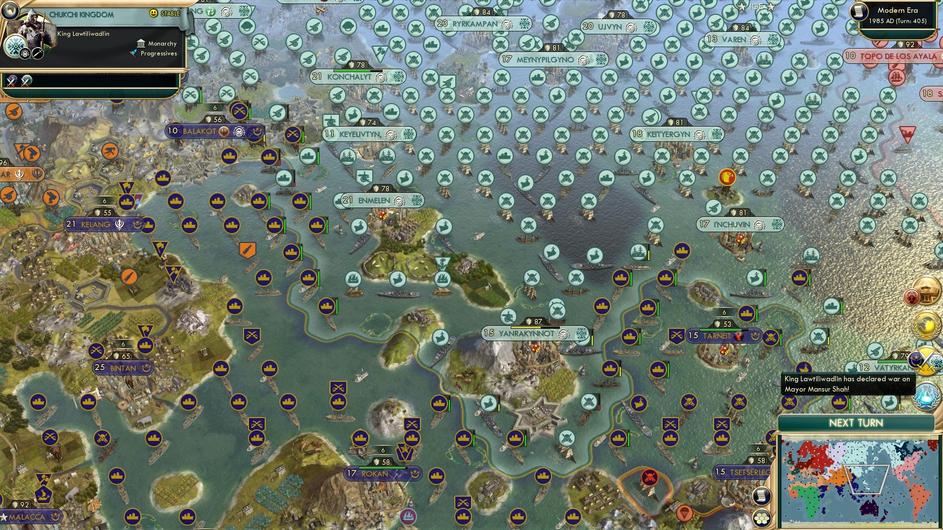 CBR In-Game Screenshot of The Ocean Burns