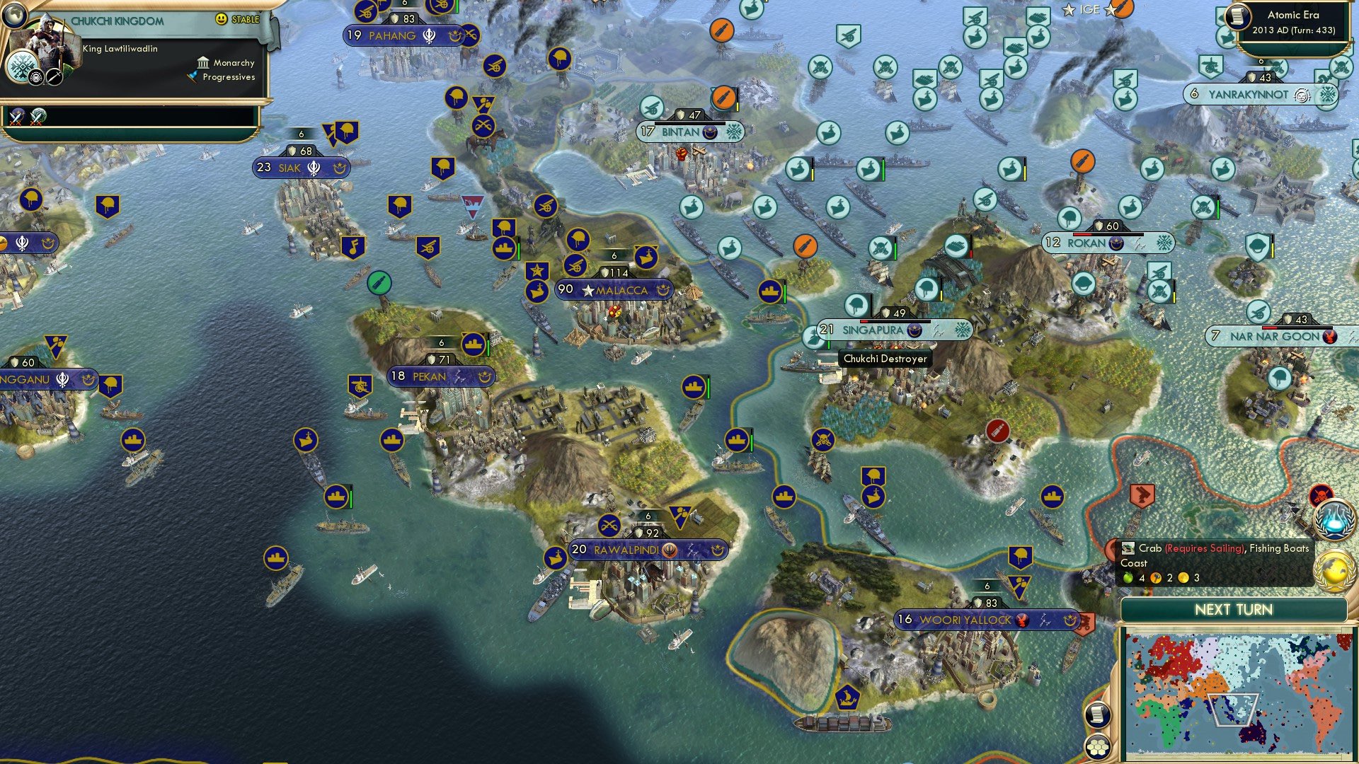 CBR In-Game Screenshot of The Push