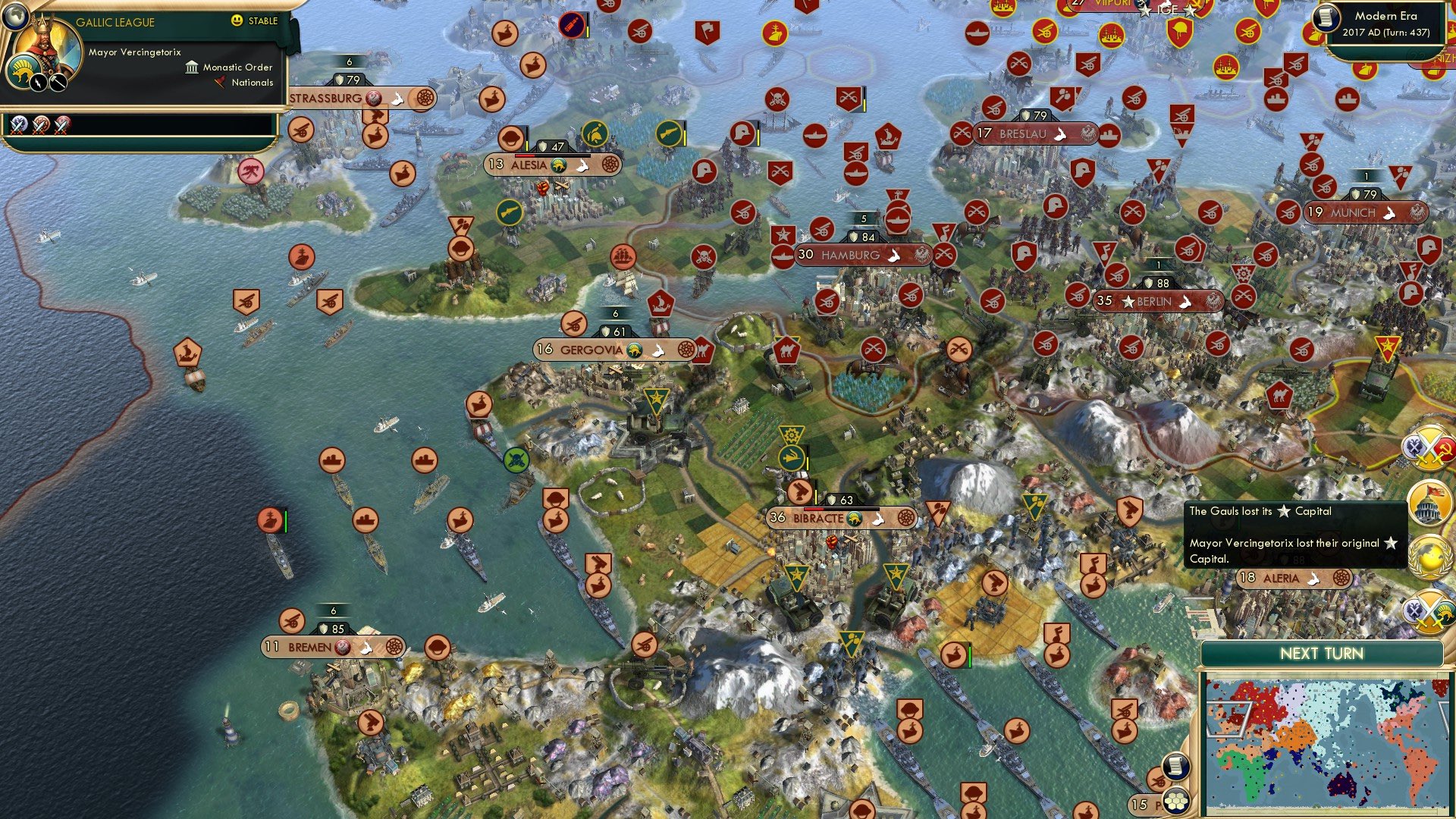 CBR In-Game Screenshot of Bibracte Breaks