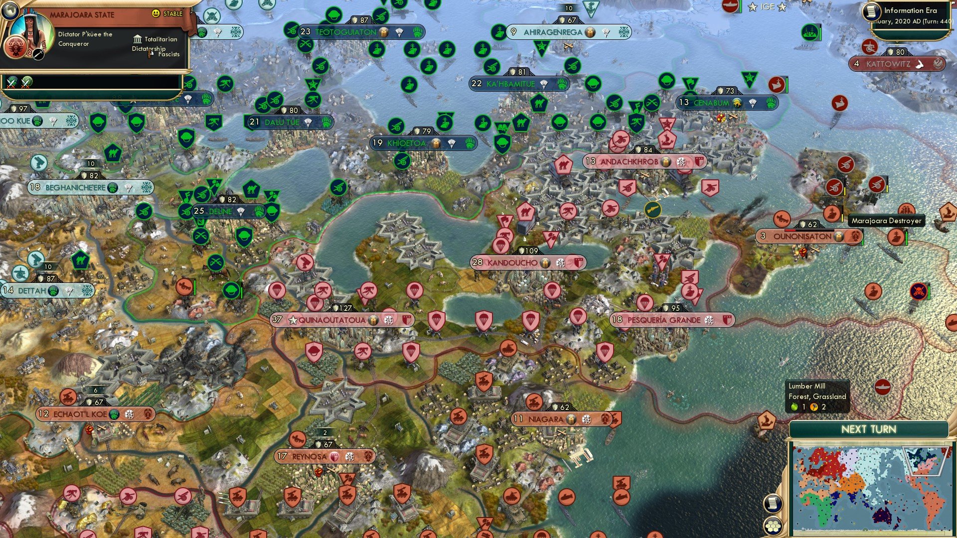 CBR In-Game Screenshot of The Front That Was