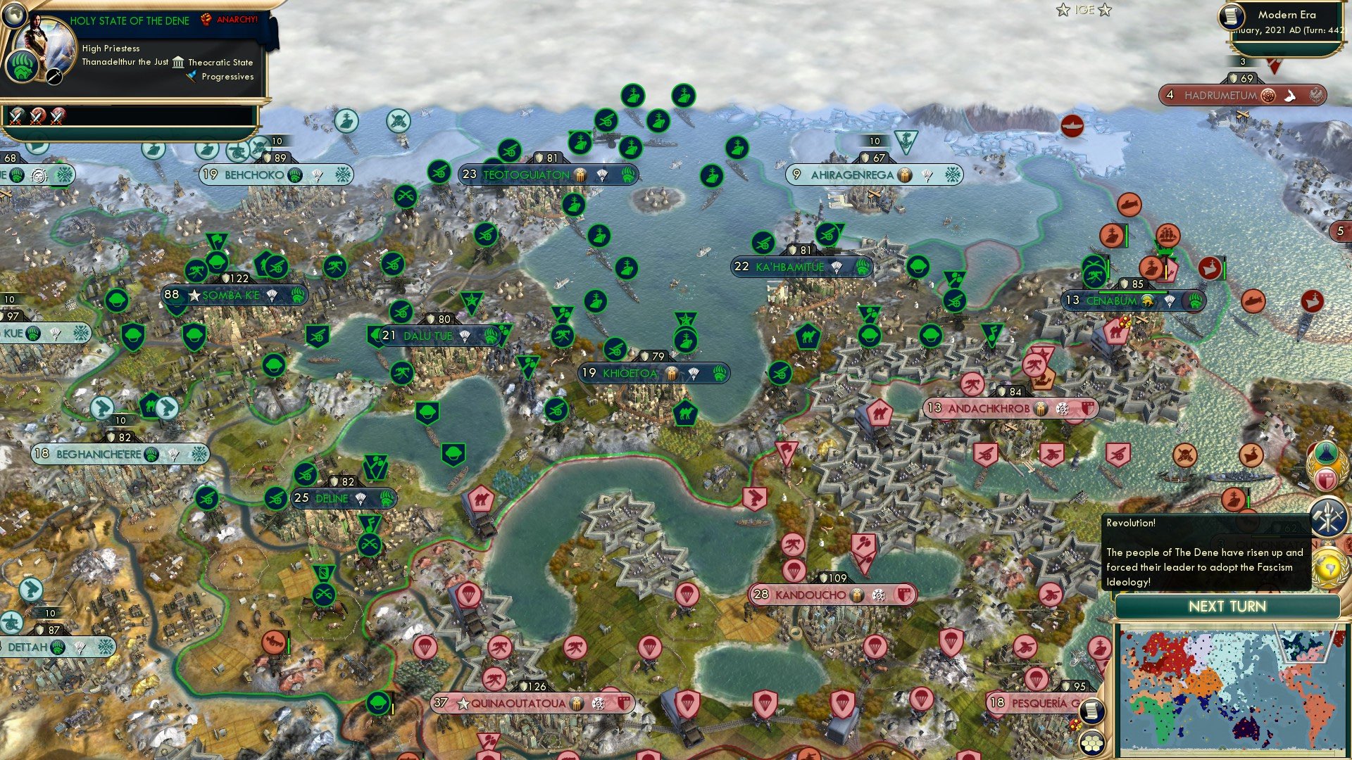 CBR In-Game Screenshot of Oppress us harder, mommy!