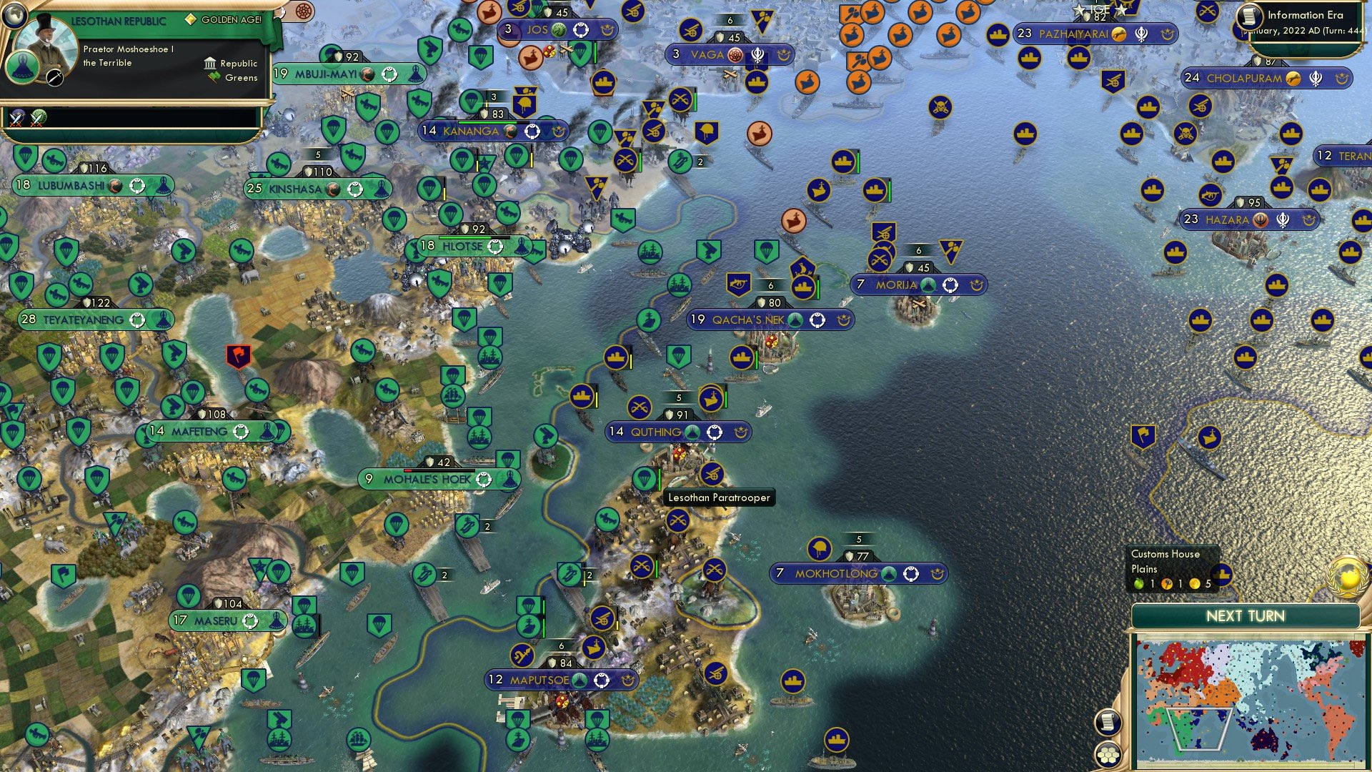 CBR In-Game Screenshot of The Parajumpers of Madagascar