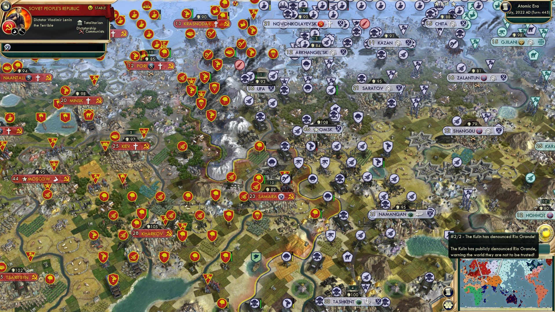 CBR In-Game Screenshot of Russian Rumble