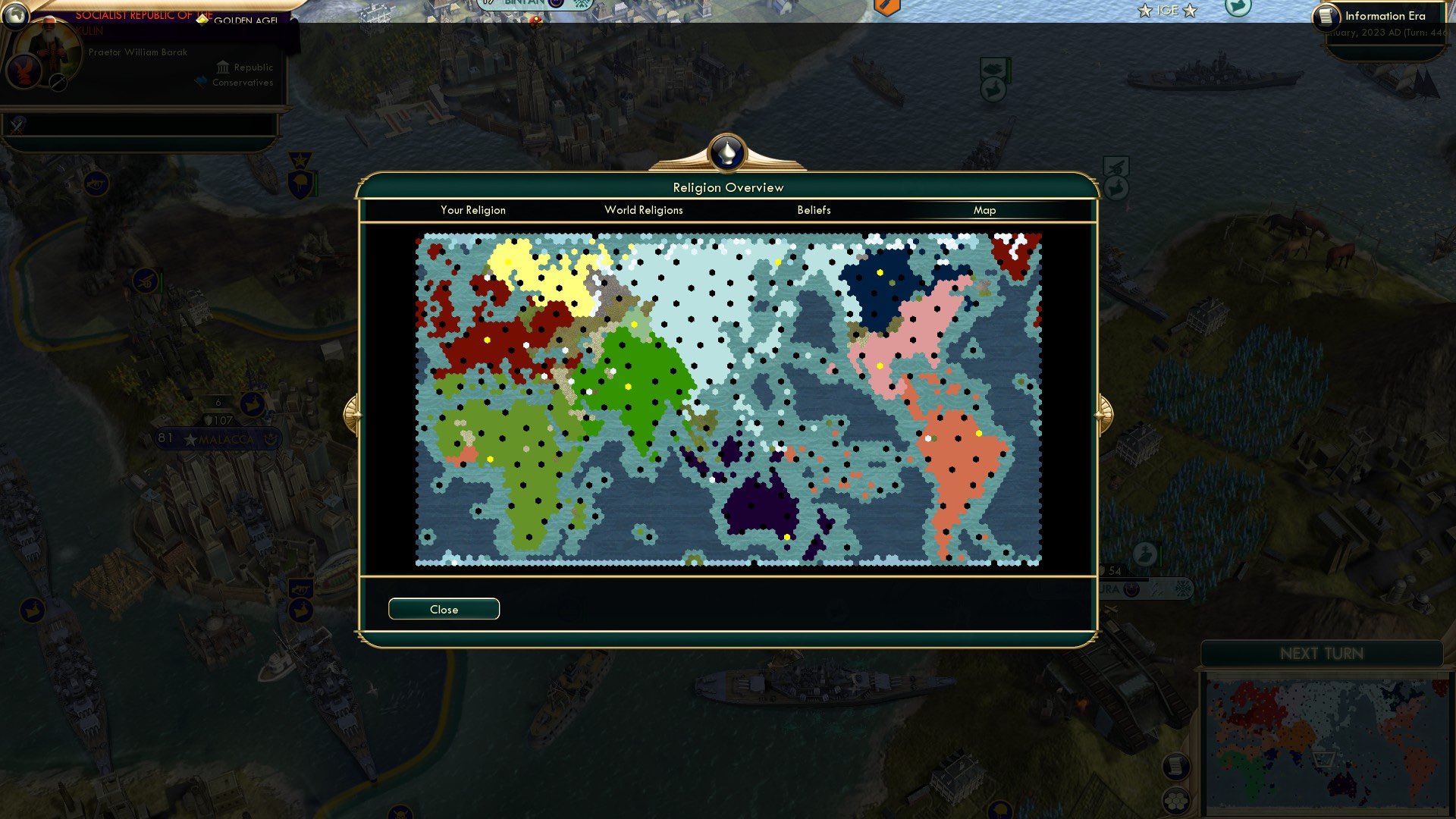 CBR In-Game Screenshot of A Return to Form