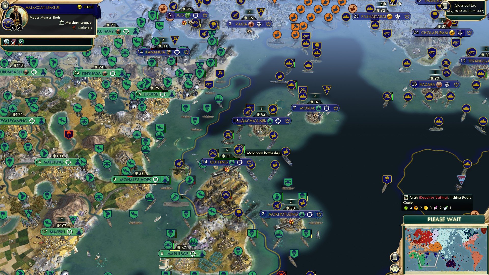 CBR In-Game Screenshot of Slow Boat To Malaysia