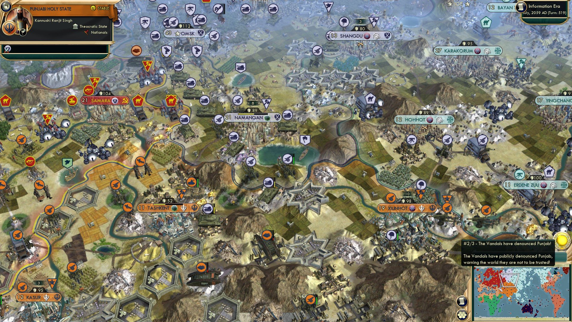 CBR In-Game Screenshot of The Namagan Perimeter
