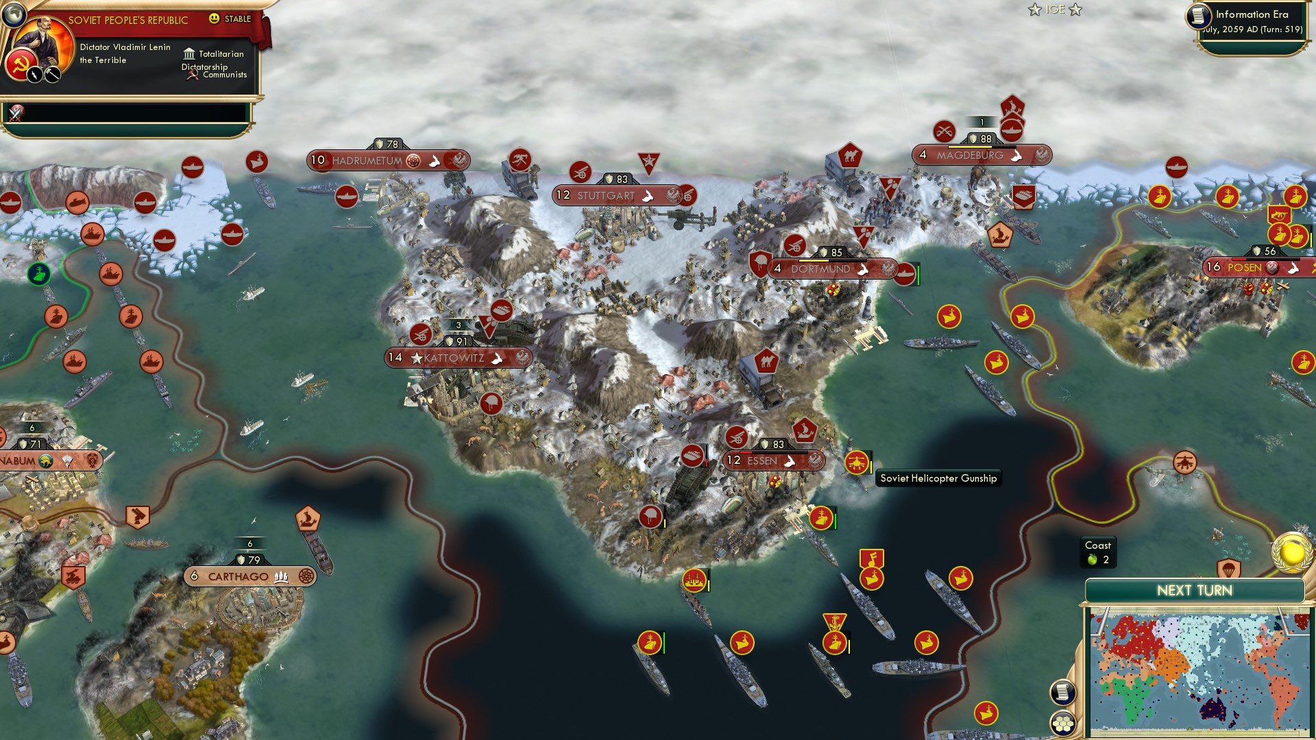 CBR In-Game Screenshot of G-Day