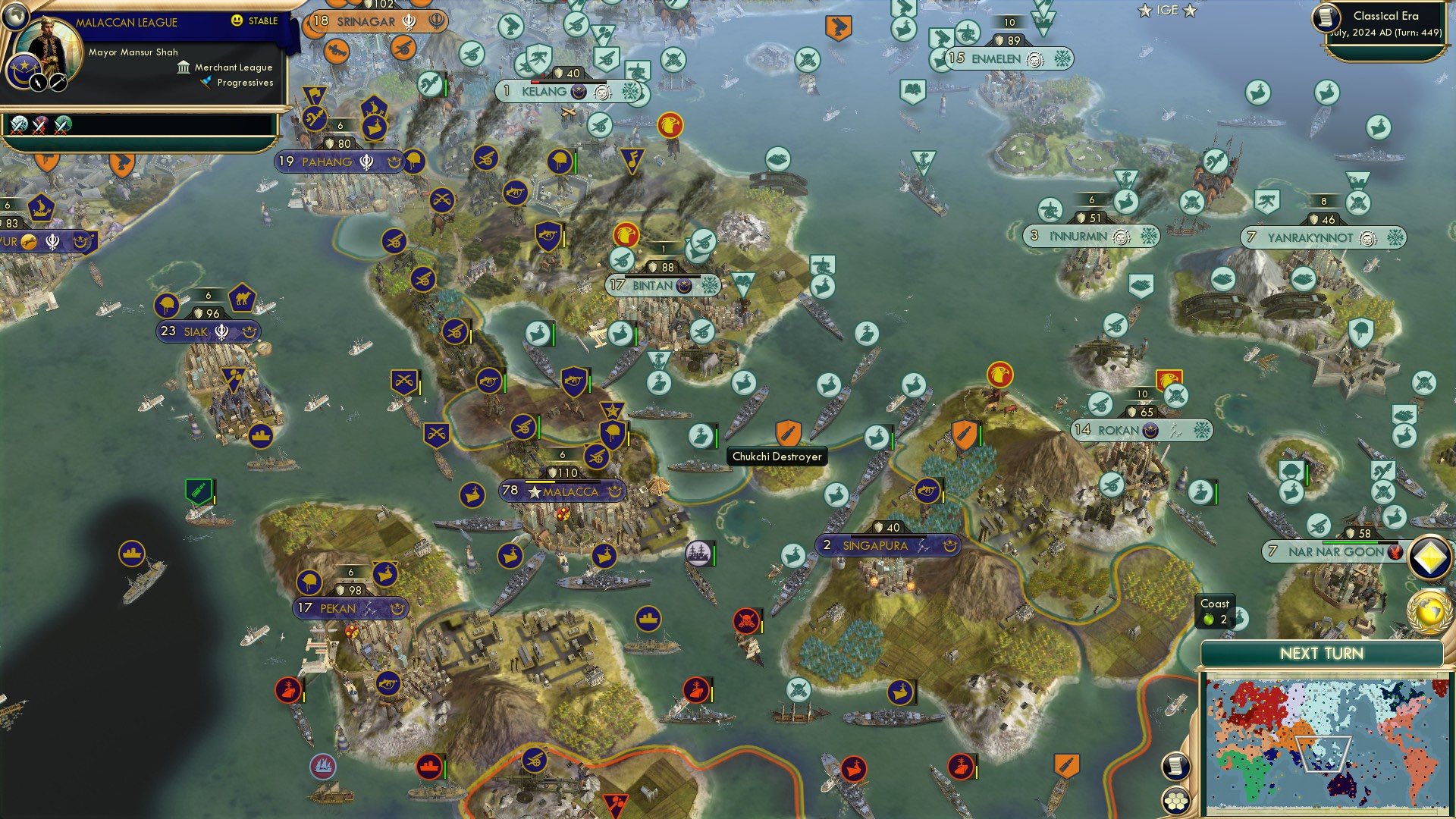 CBR In-Game Screenshot of March of the White Walkers