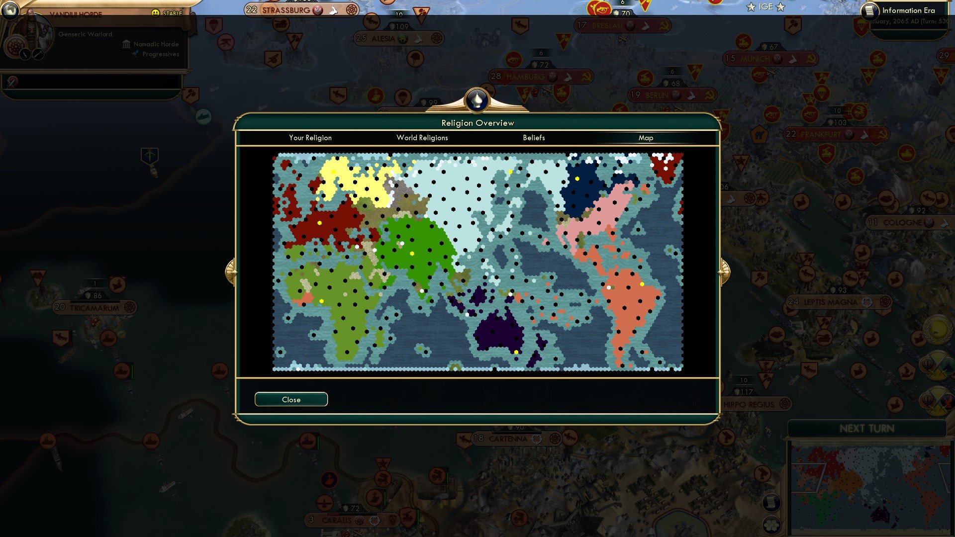 CBR In-Game Screenshot of Bang