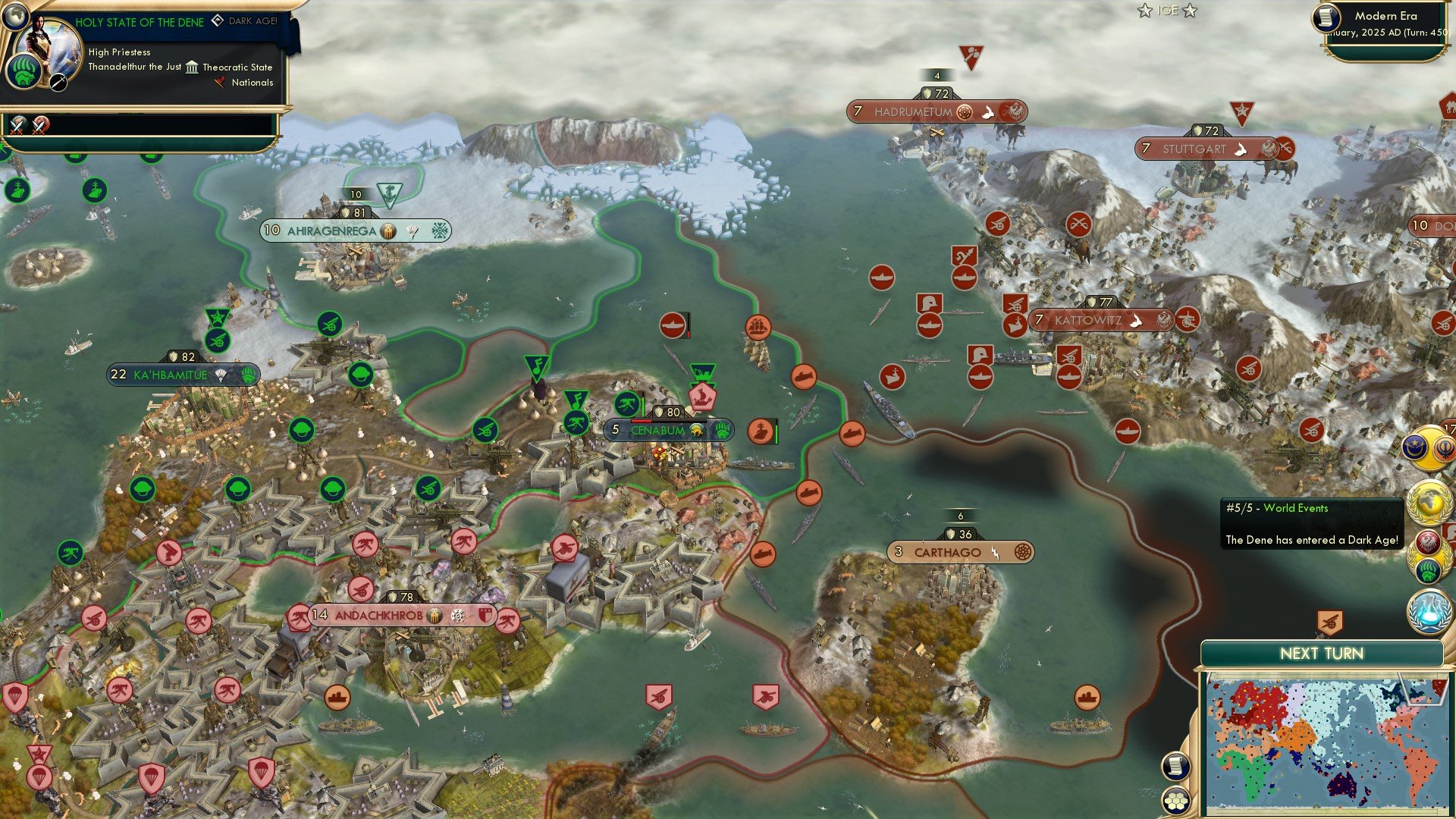 CBR In-Game Screenshot of We Aren’t in Gaul No More