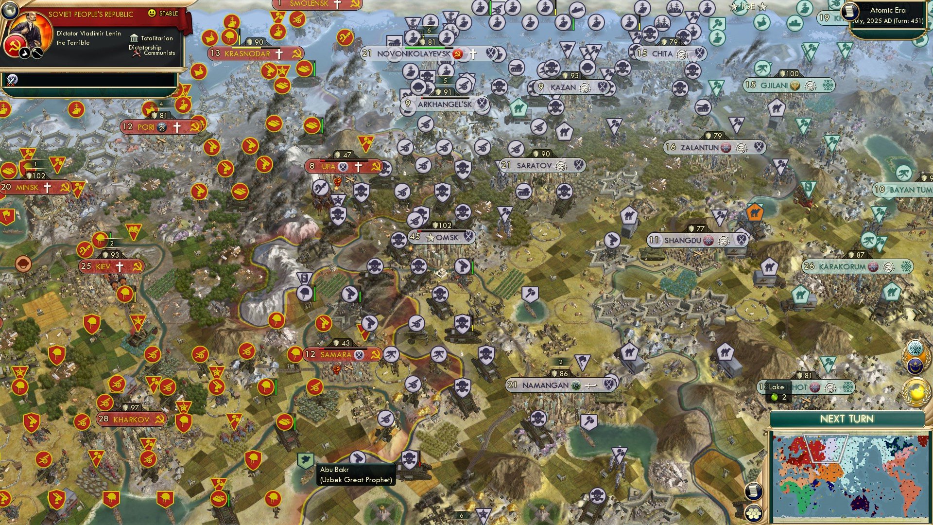 CBR In-Game Screenshot of The Line of Skulls