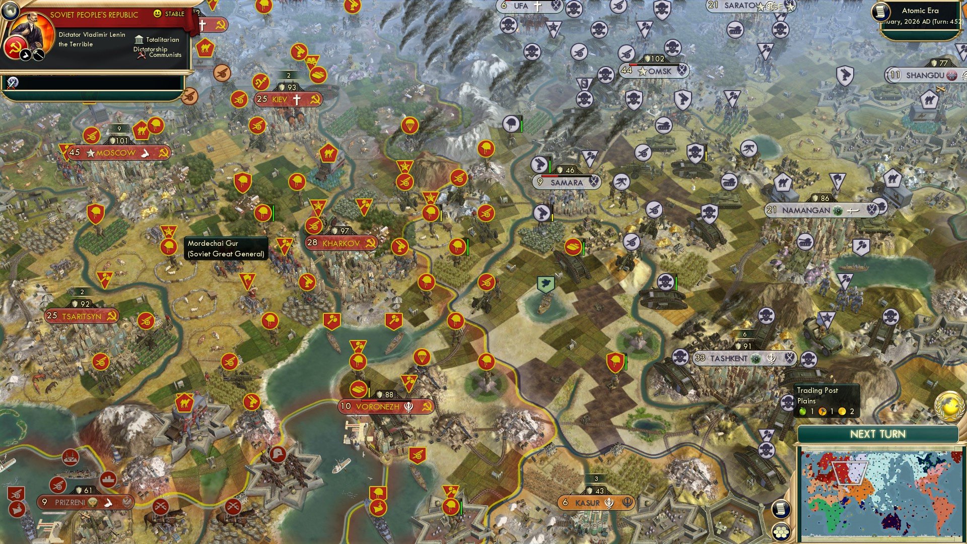 CBR In-Game Screenshot of The Southern Front