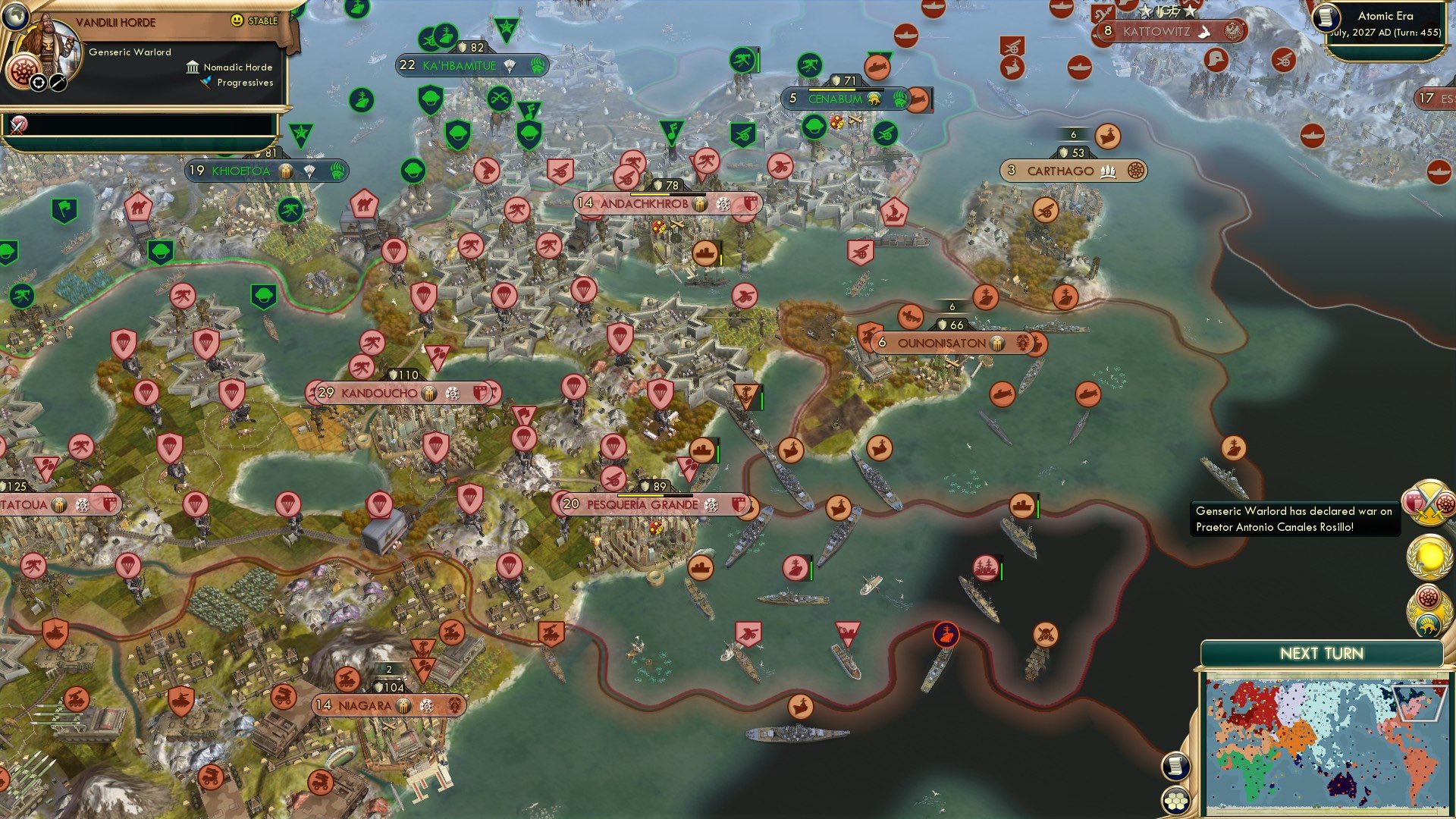 CBR In-Game Screenshot of Guess Whos Back