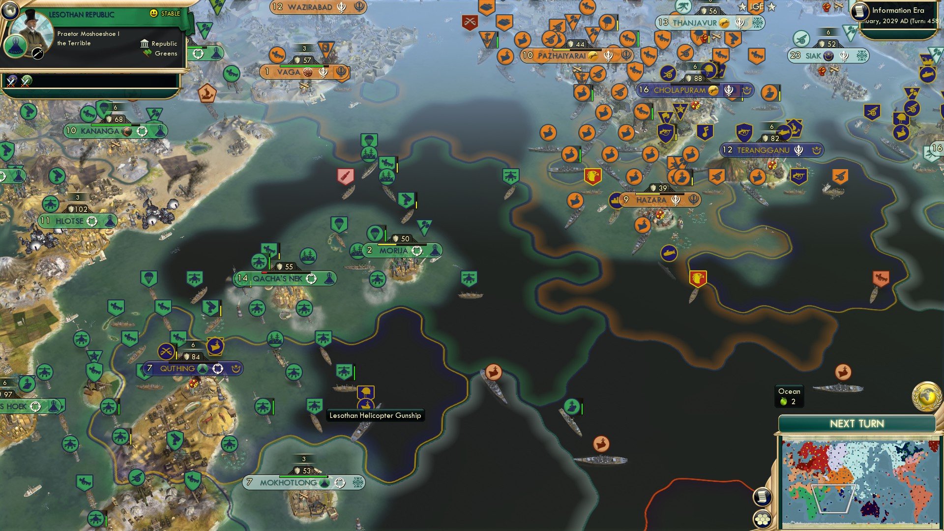 CBR In-Game Screenshot of Its Morijin’ Time