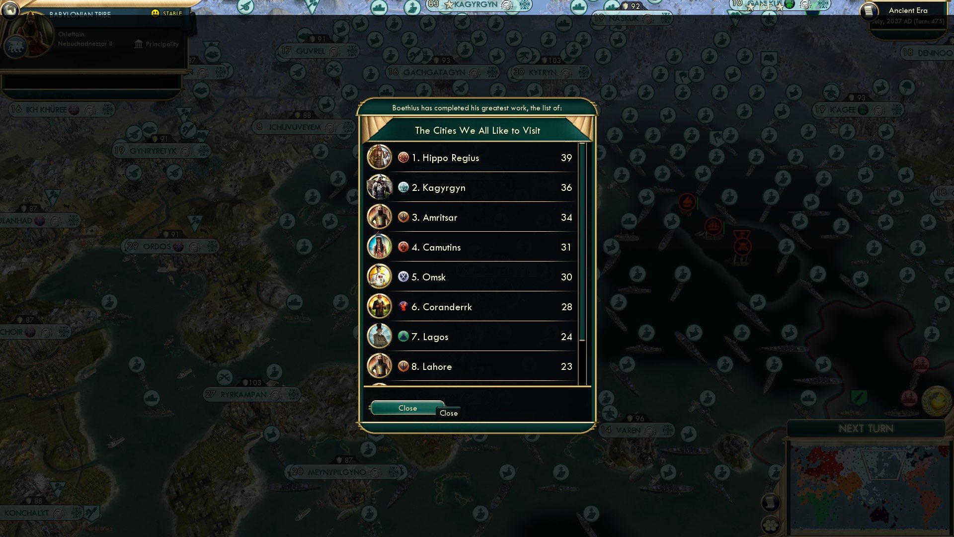 CBR In-Game Screenshot of Blue Cassette Tours