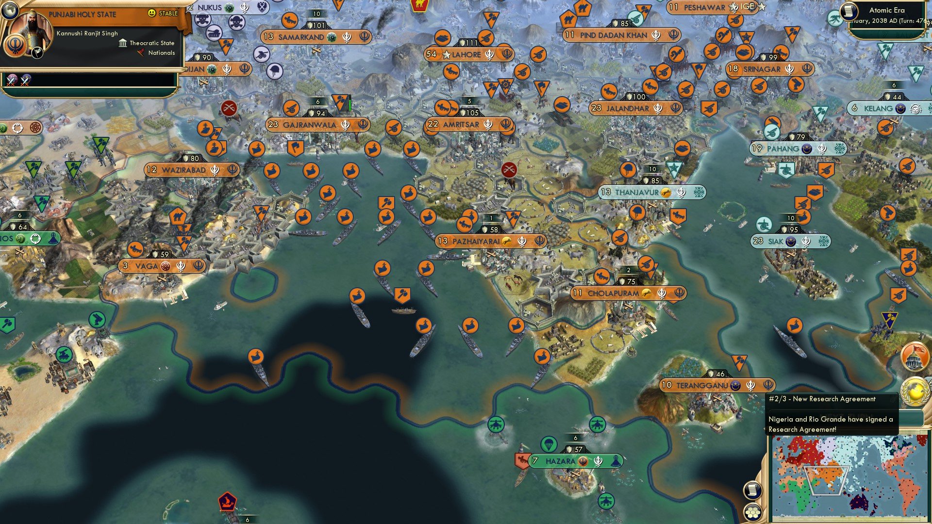 CBR In-Game Screenshot of Turbans and Tankards