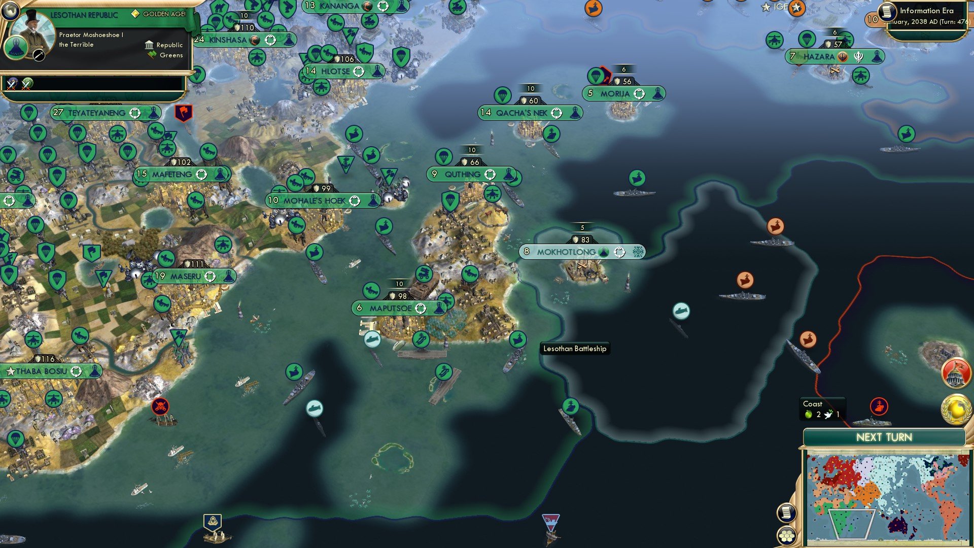CBR In-Game Screenshot of The East Is Green