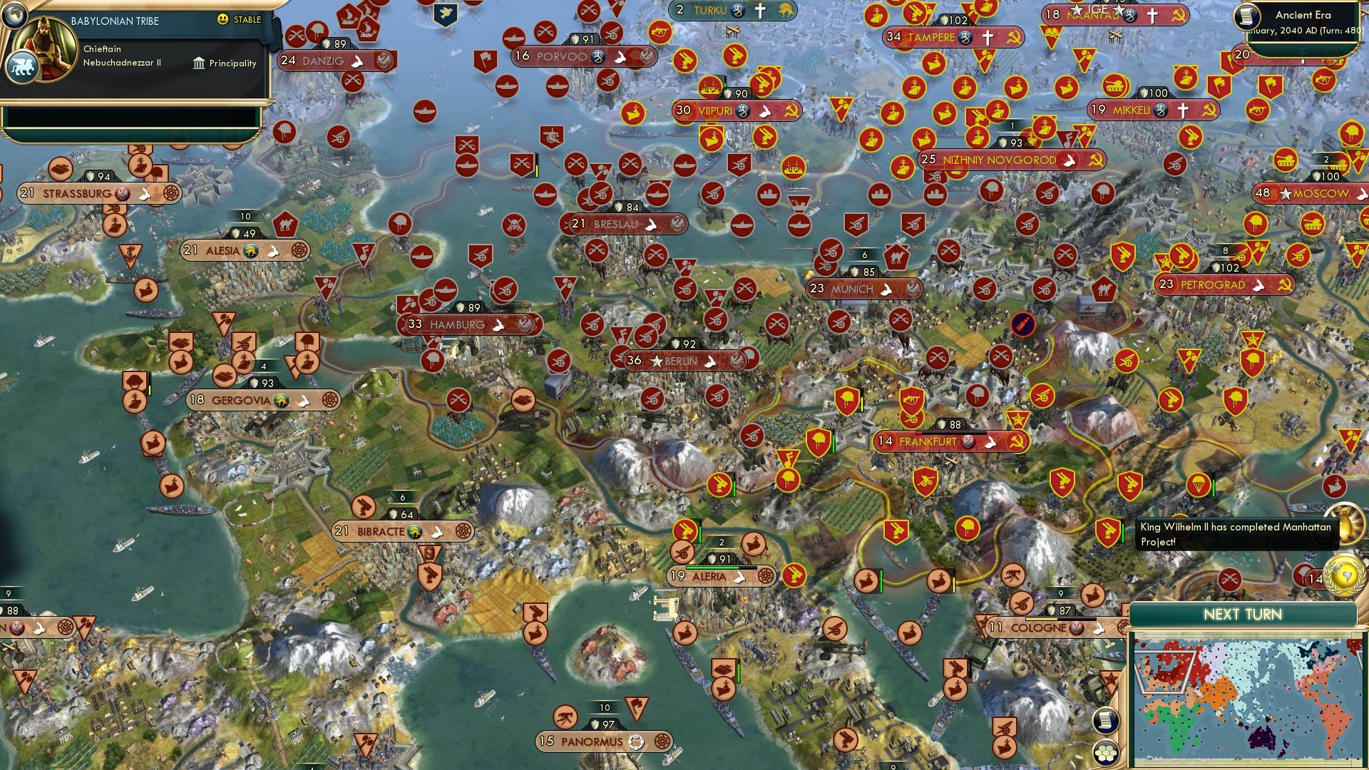 CBR In-Game Screenshot of Wunderwaffen