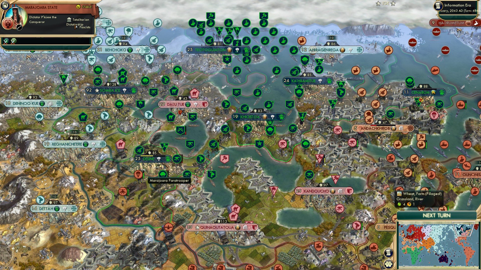CBR In-Game Screenshot of Northern Bites