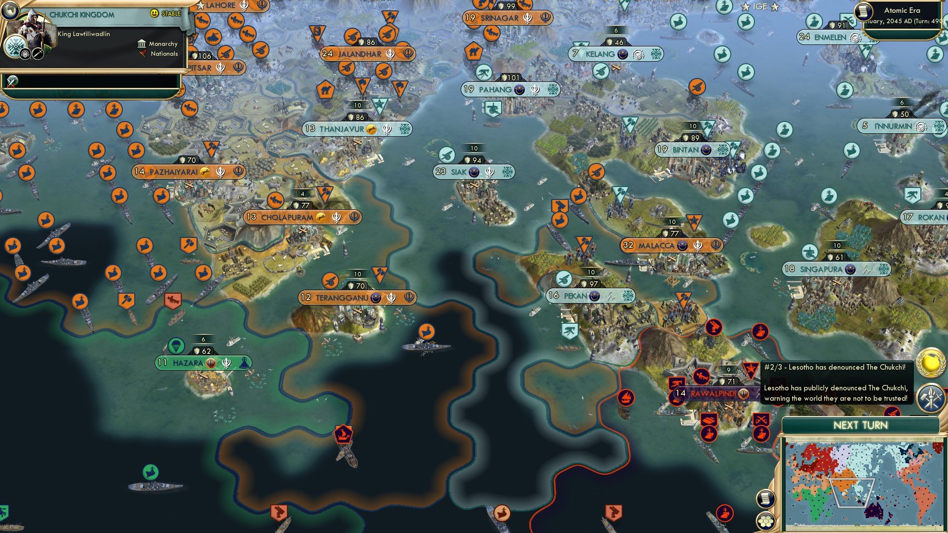 CBR In-Game Screenshot of Will There Be Bloodshed?