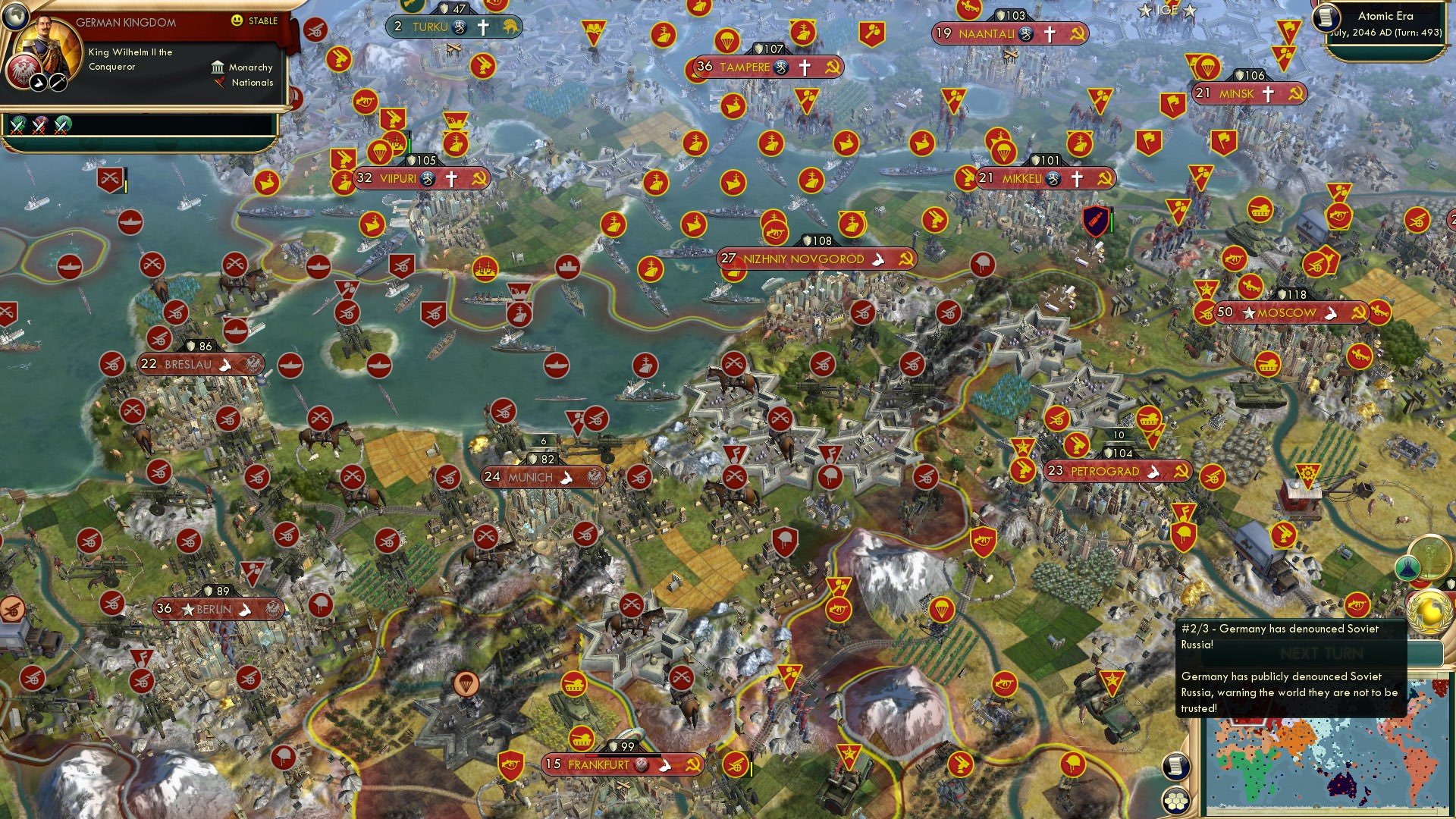 CBR In-Game Screenshot of The Hitler Syndrome