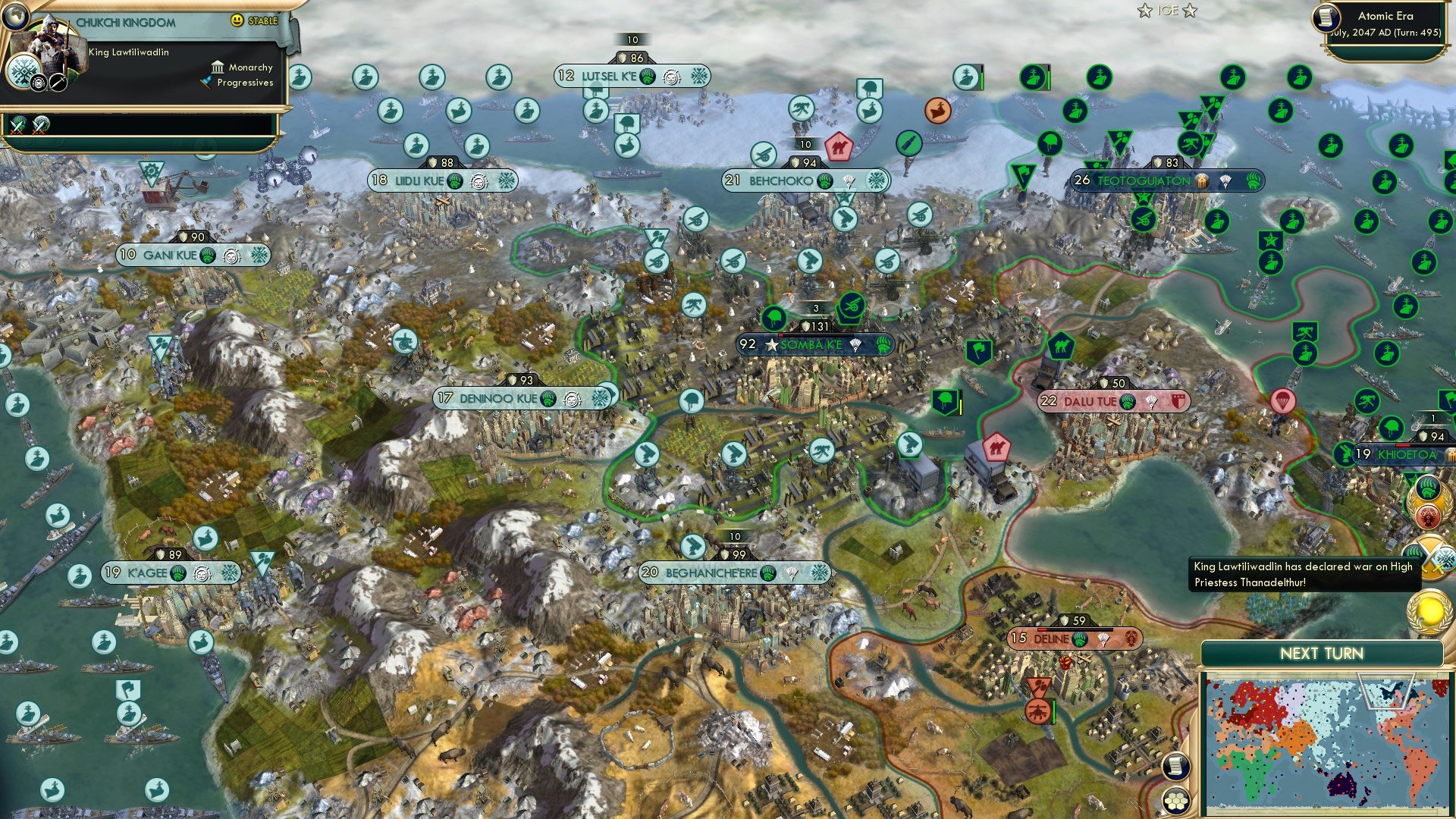 CBR In-Game Screenshot of The True Heirs To Ekuhenic