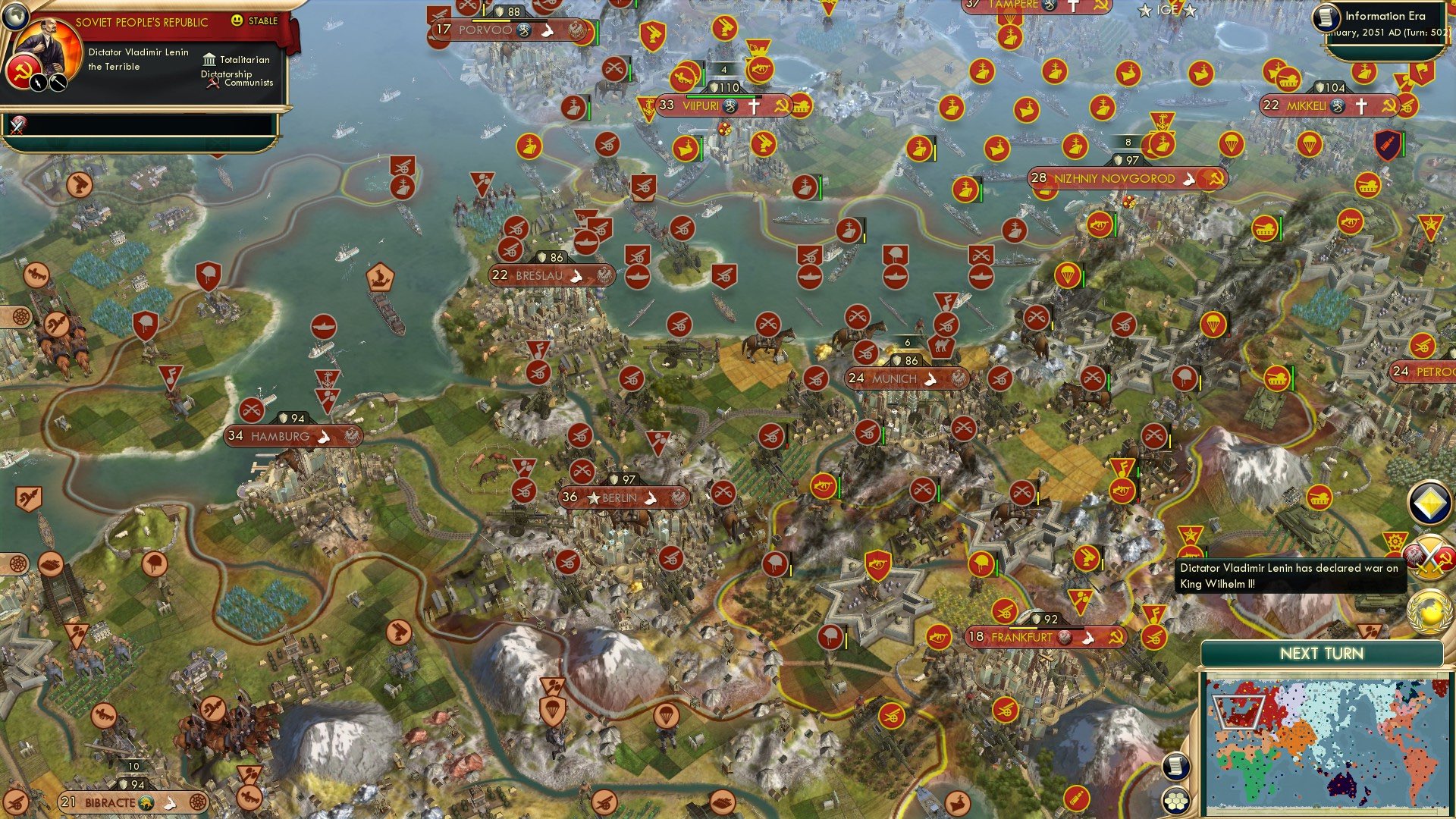 CBR In-Game Screenshot of Bagaration