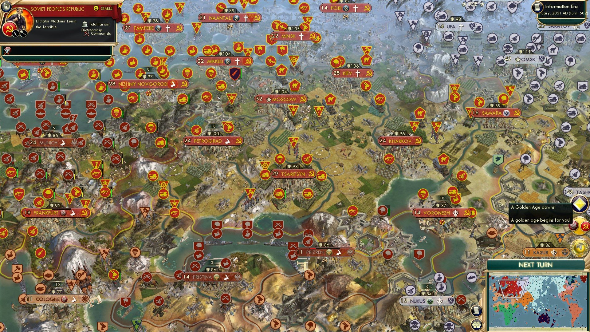 CBR In-Game Screenshot of Party Like It's 1942!