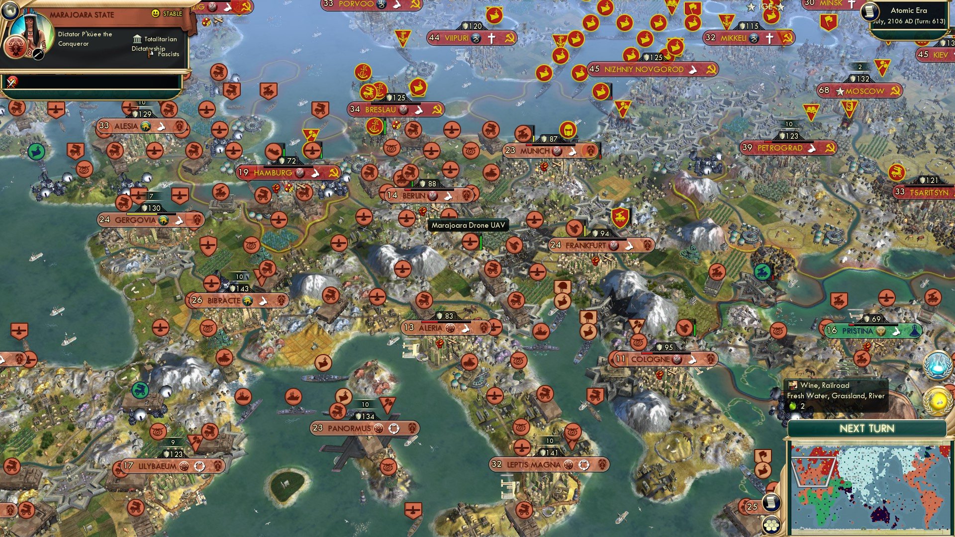 CBR In-Game Screenshot of Blitzkrieg