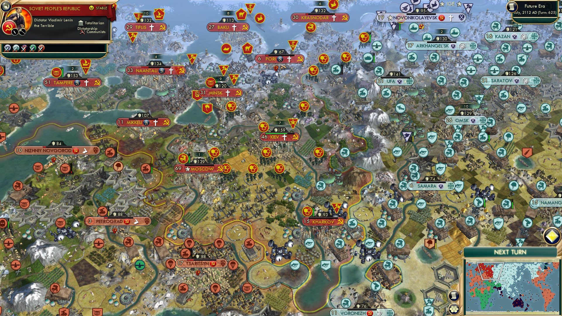 CBR In-Game Screenshot of Kharkov’s final hour