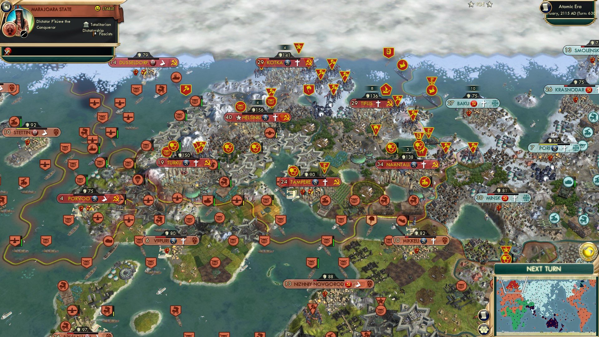 CBR In-Game Screenshot of Remnants of a great Empire