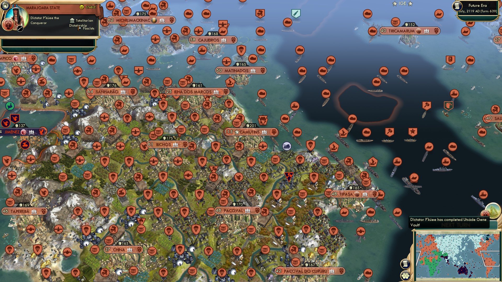 CBR In-Game Screenshot of Marajoara’s Core